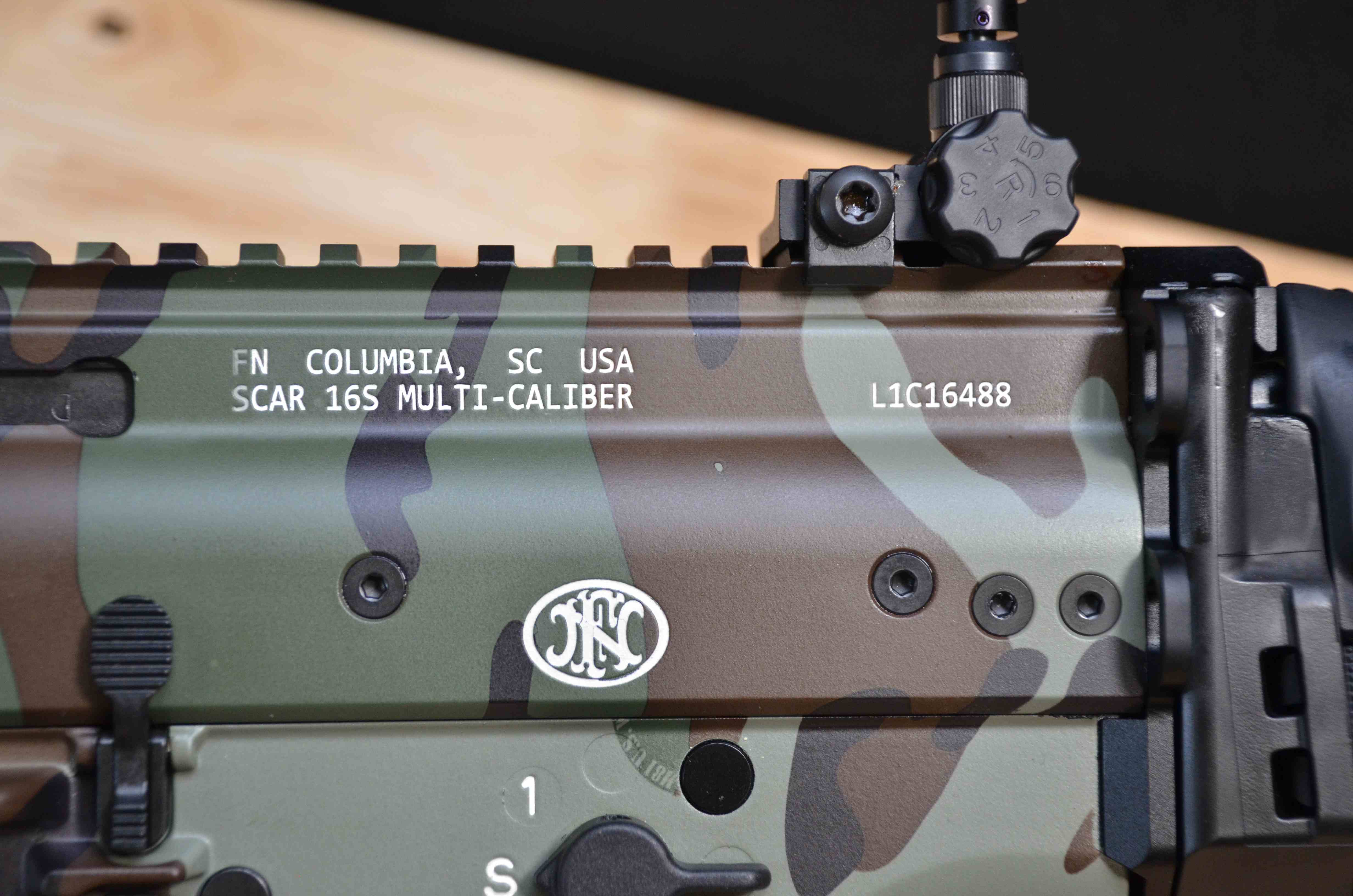 LIMITED EDITION FN SCAR 16S M81 Camo NRCH - 5.56 NATO - FNH M 81 - SOCOM -C-img-26