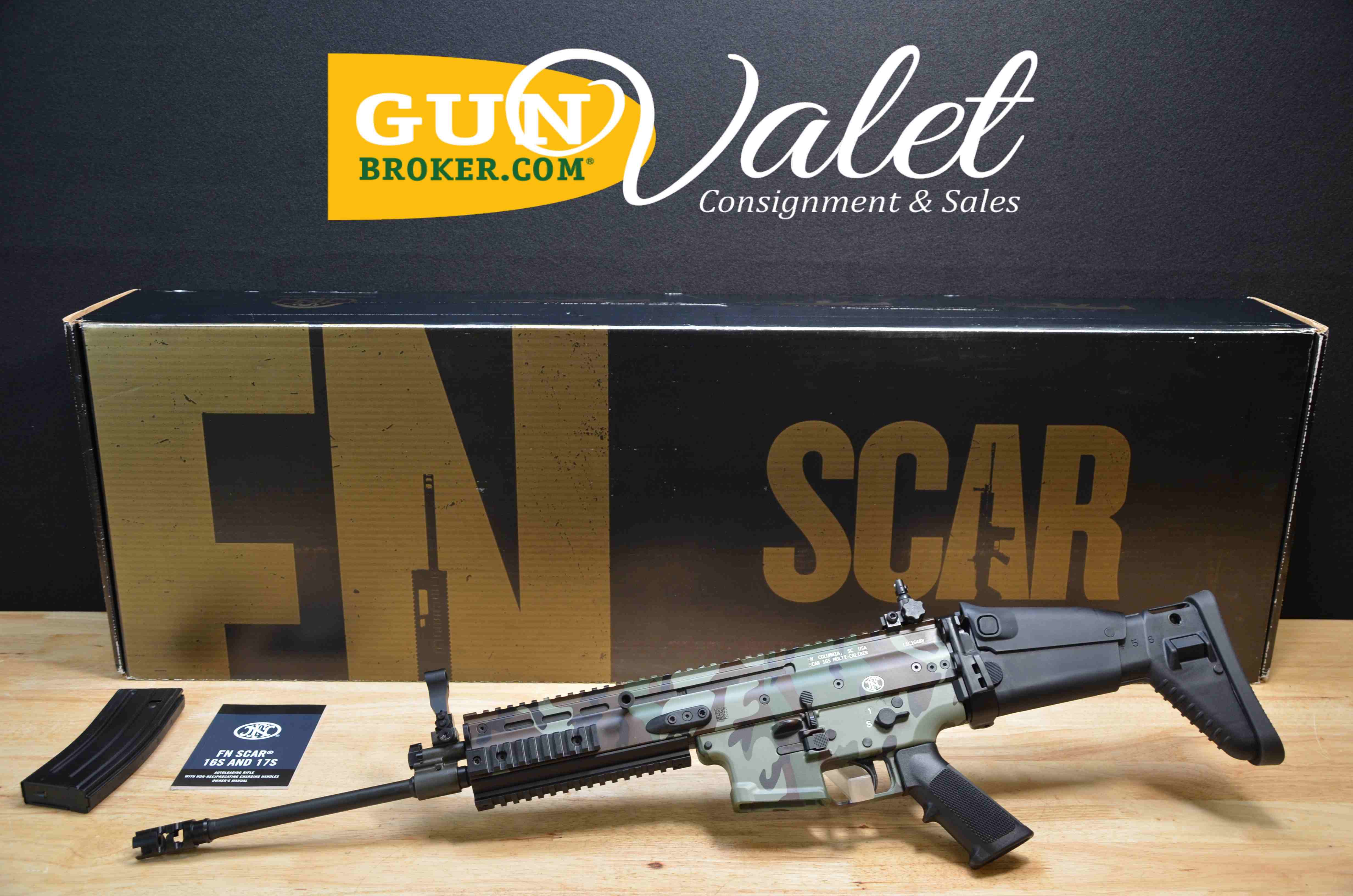 LIMITED EDITION FN SCAR 16S M81 Camo NRCH - 5.56 NATO - FNH M 81 - SOCOM -C-img-0