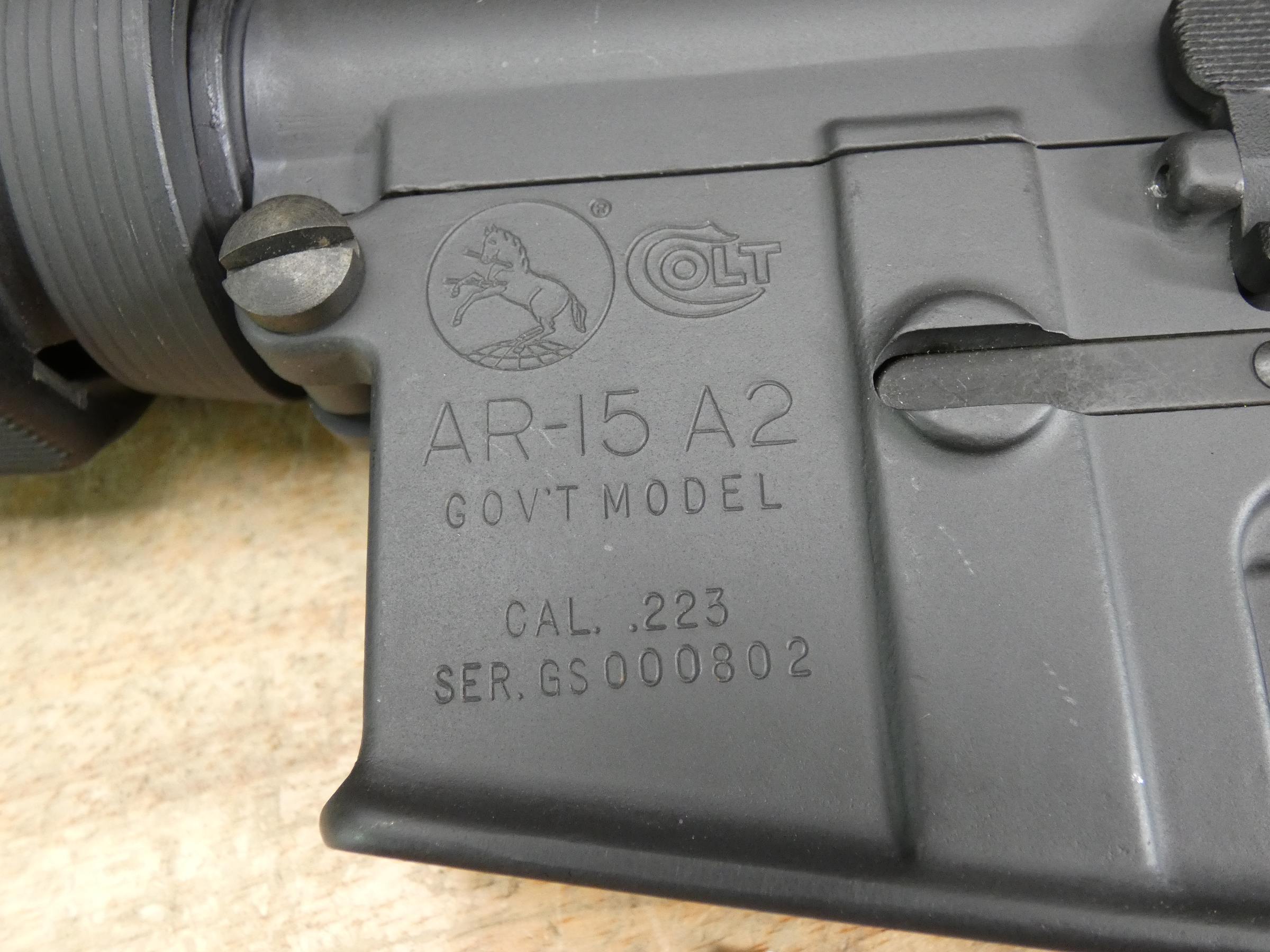 PRE BAN Colt AR-15 A2 Government Model Rifle - 5.56 NATO - AR15 - C -img-44