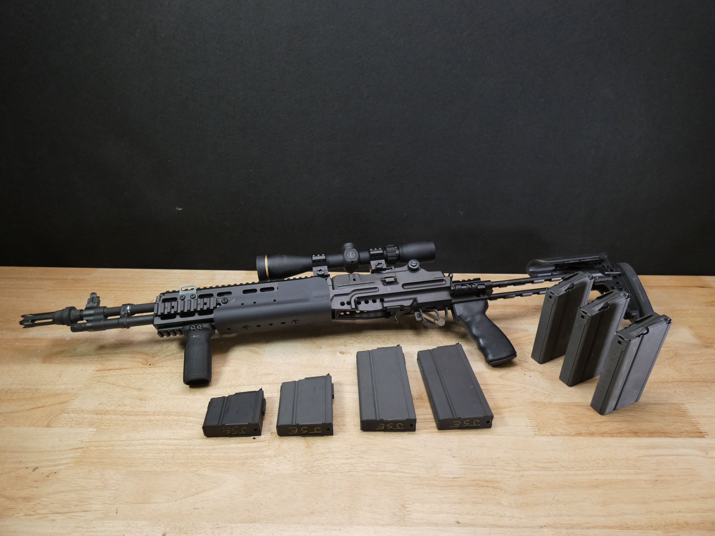 Springfield M1A Scout Squad - .308 Win - XLNT w/ Sage M14 EBR Chassis - C-img-1