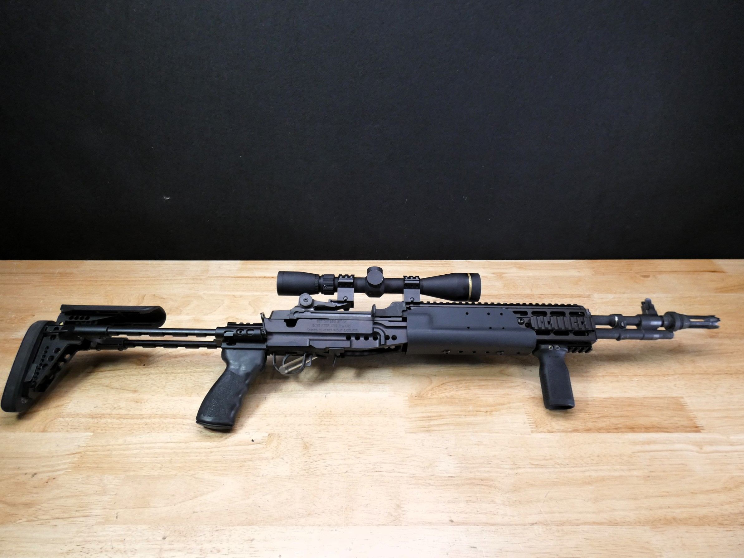 Springfield M1A Scout Squad - .308 Win - XLNT w/ Sage M14 EBR Chassis - C-img-14