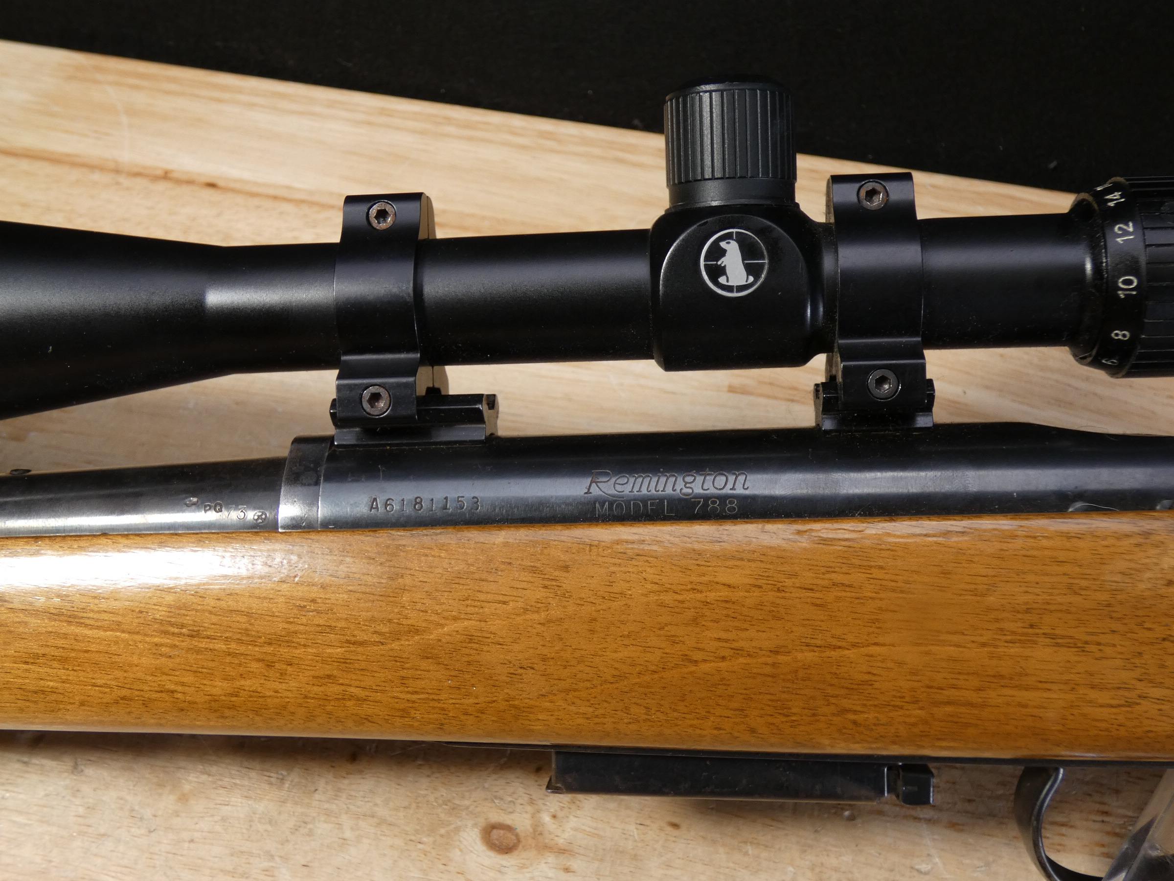Remington 788 - .22-250 Rem - Bolt-Action - Varmint Rifle - w/ Tasco Scope-img-6