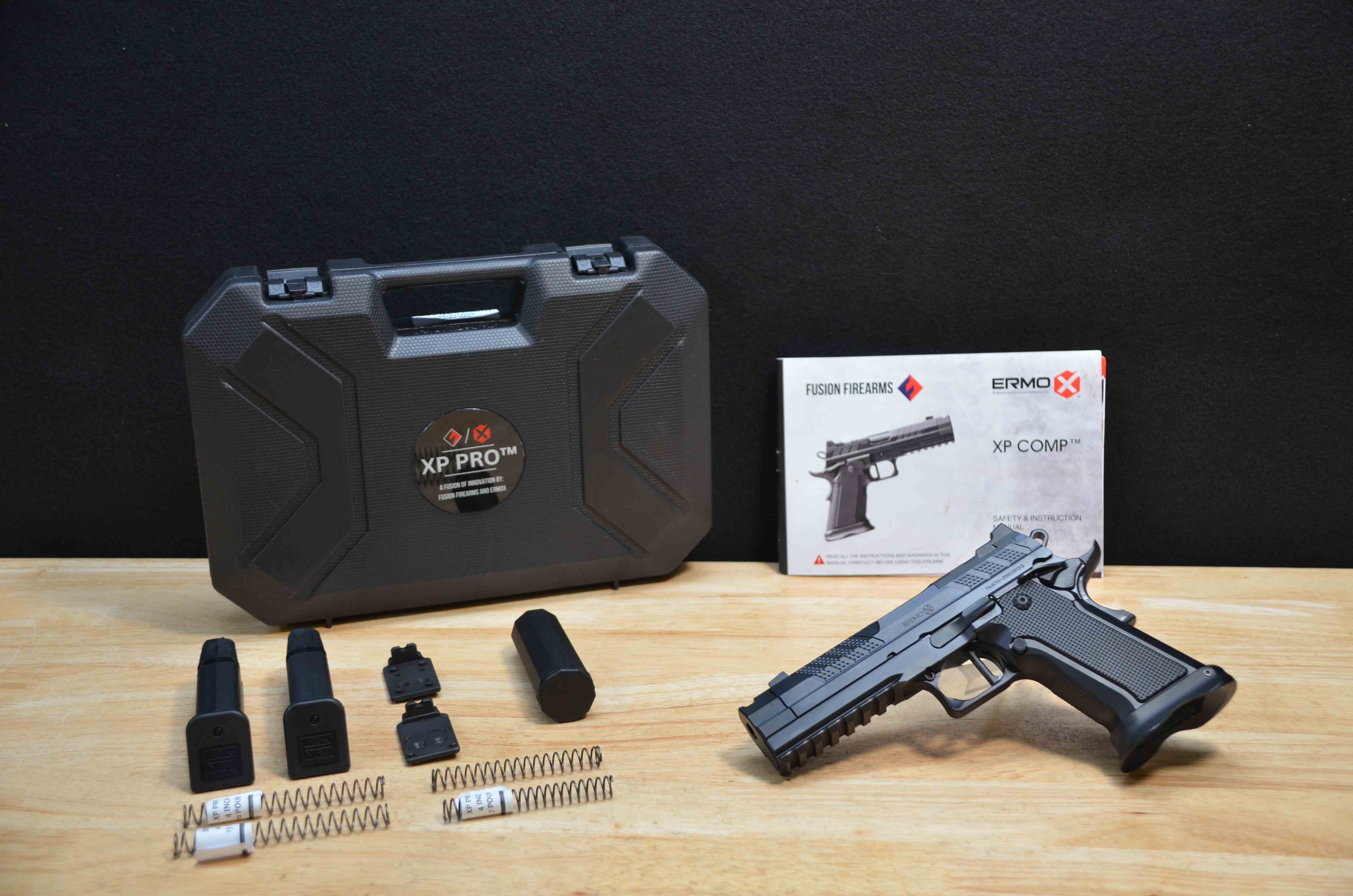 Fusion Firearms ERMOX XP-Pro Comp - 9mm - 2 Mags - Compensator - Case - C-img-1