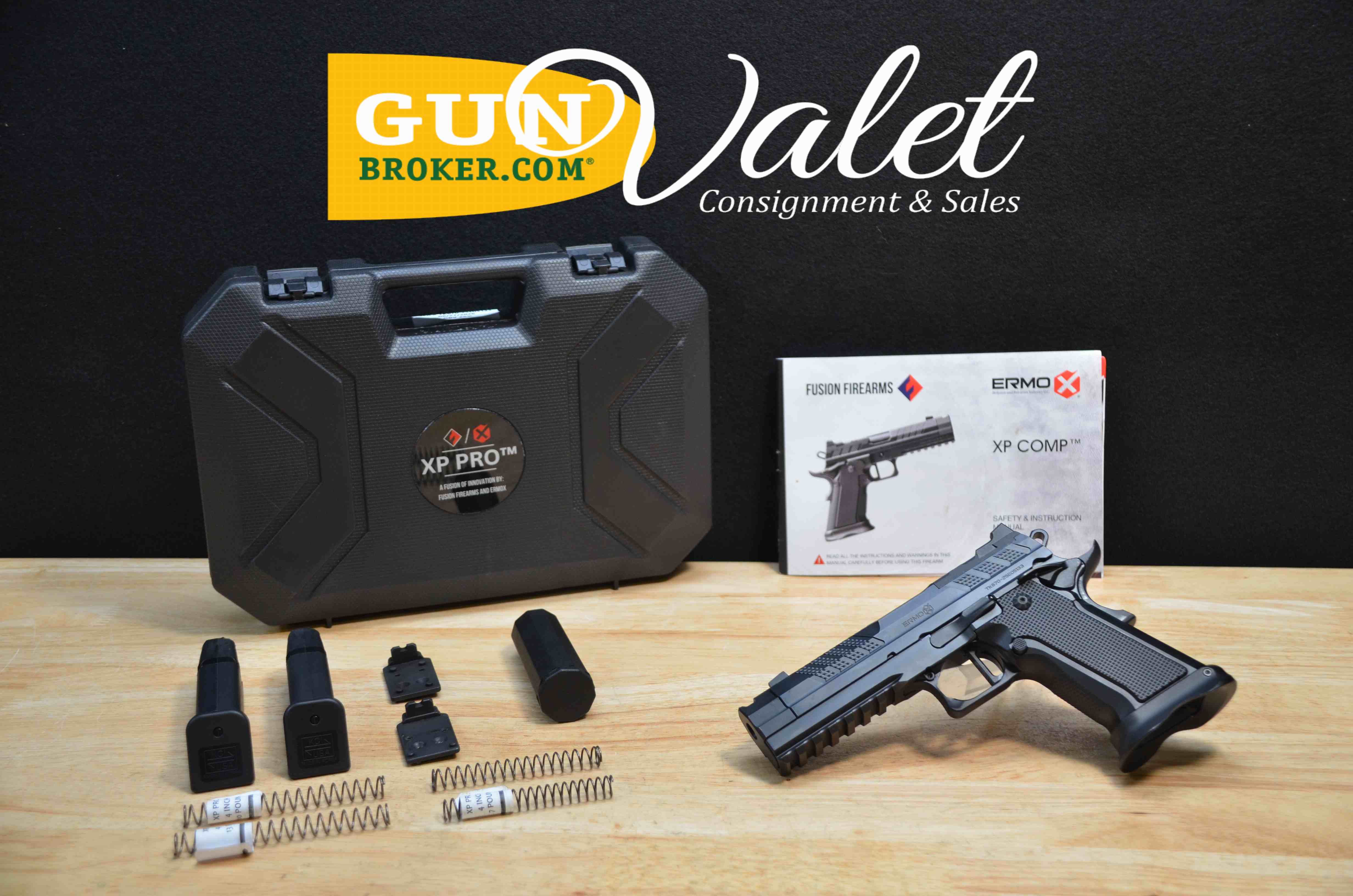 Fusion Firearms ERMOX XP-Pro Comp - 9mm - 2 Mags - Compensator - Case - C-img-0