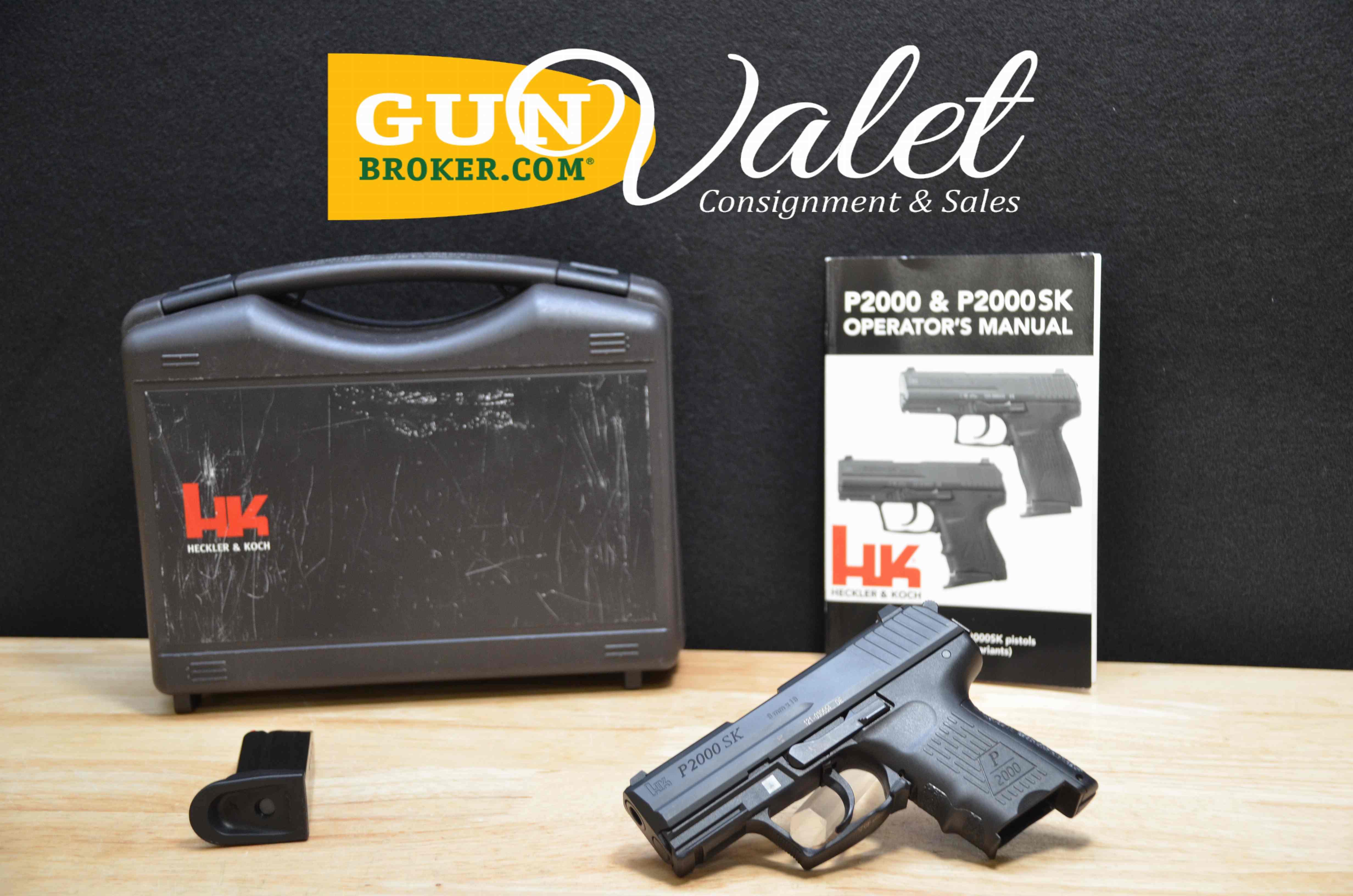 Heckler & Koch P2000SK V3 - 9mm - H&K - 2025 - HK P2000 - OG Case - C-img-0