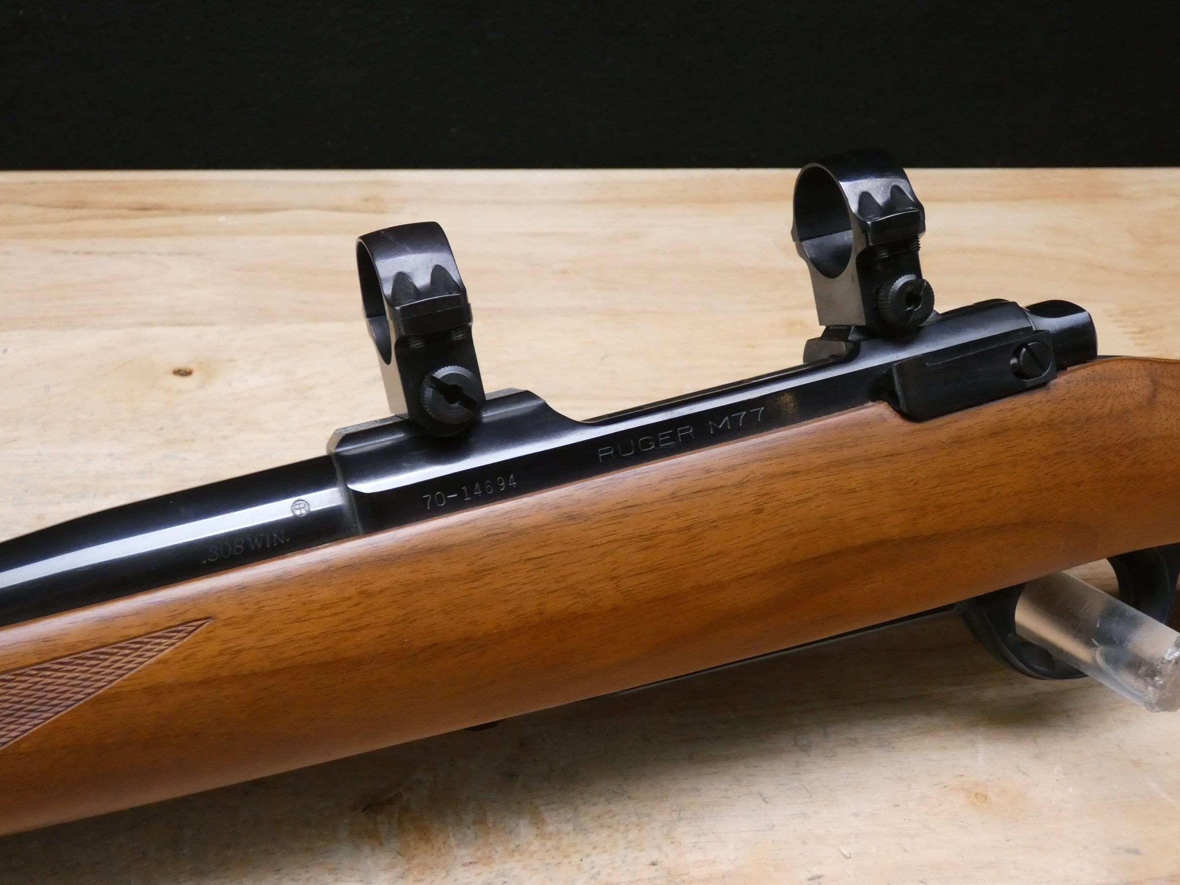 Ruger M77 - .308 Win - MFG 1970 - Tang Safety & Red Pad - Bolt Action - C-img-6
