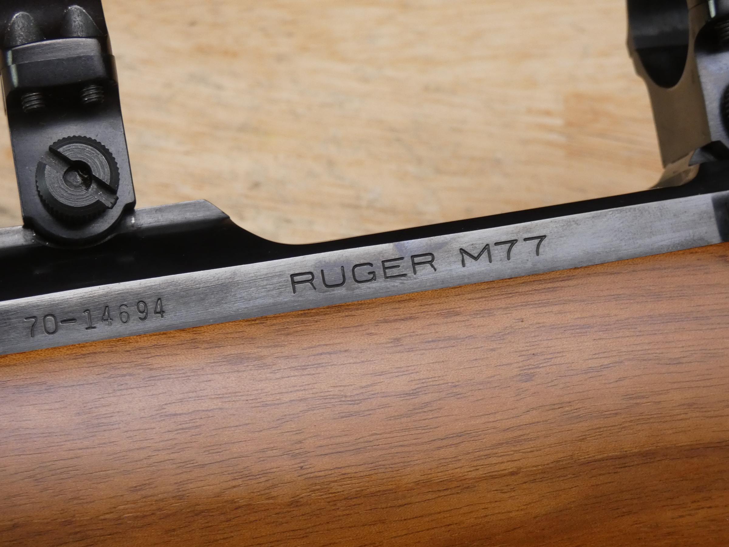 Ruger M77 - .308 Win - MFG 1970 - Tang Safety & Red Pad - Bolt Action - C-img-39