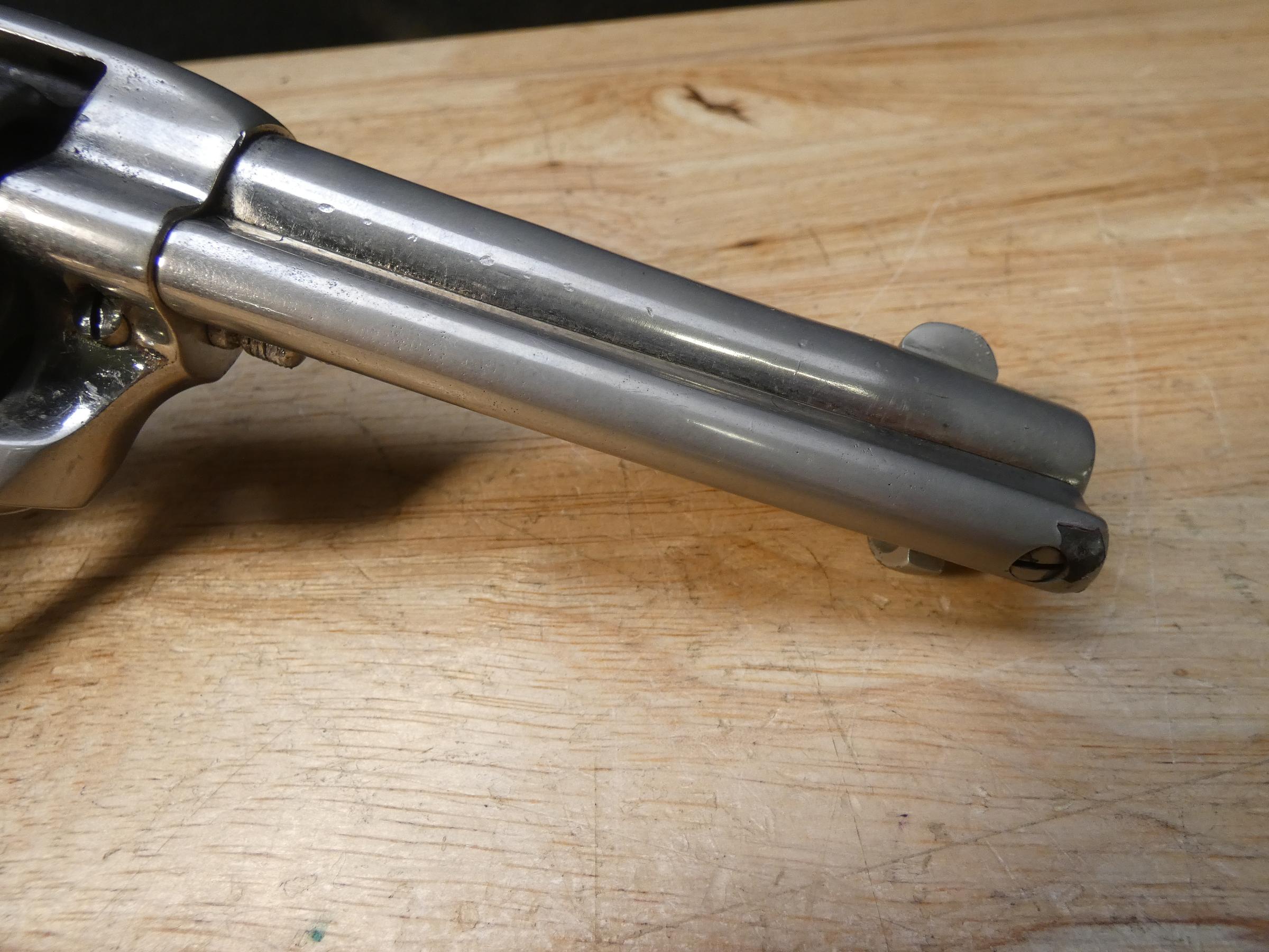 Colt Single Action Army Bisley Model - .38 WCF - Mfg. 1907 - SAA Revolver-img-13