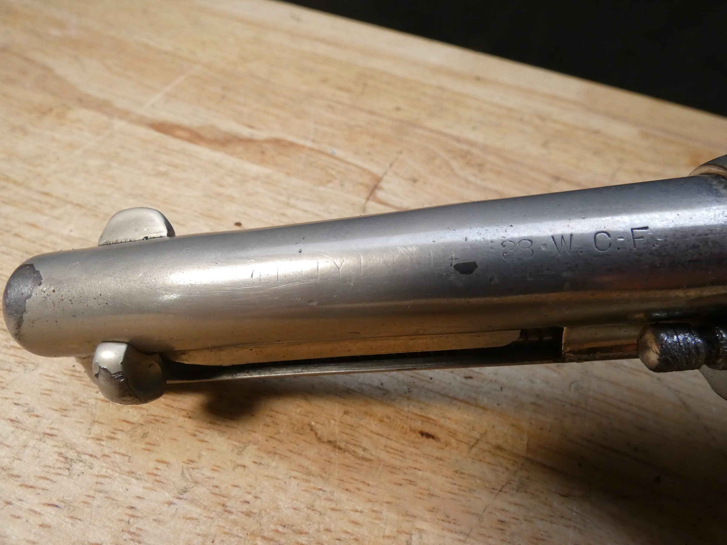 Colt Single Action Army Bisley Model - .38 WCF - Mfg. 1907 - SAA Revolver-img-26