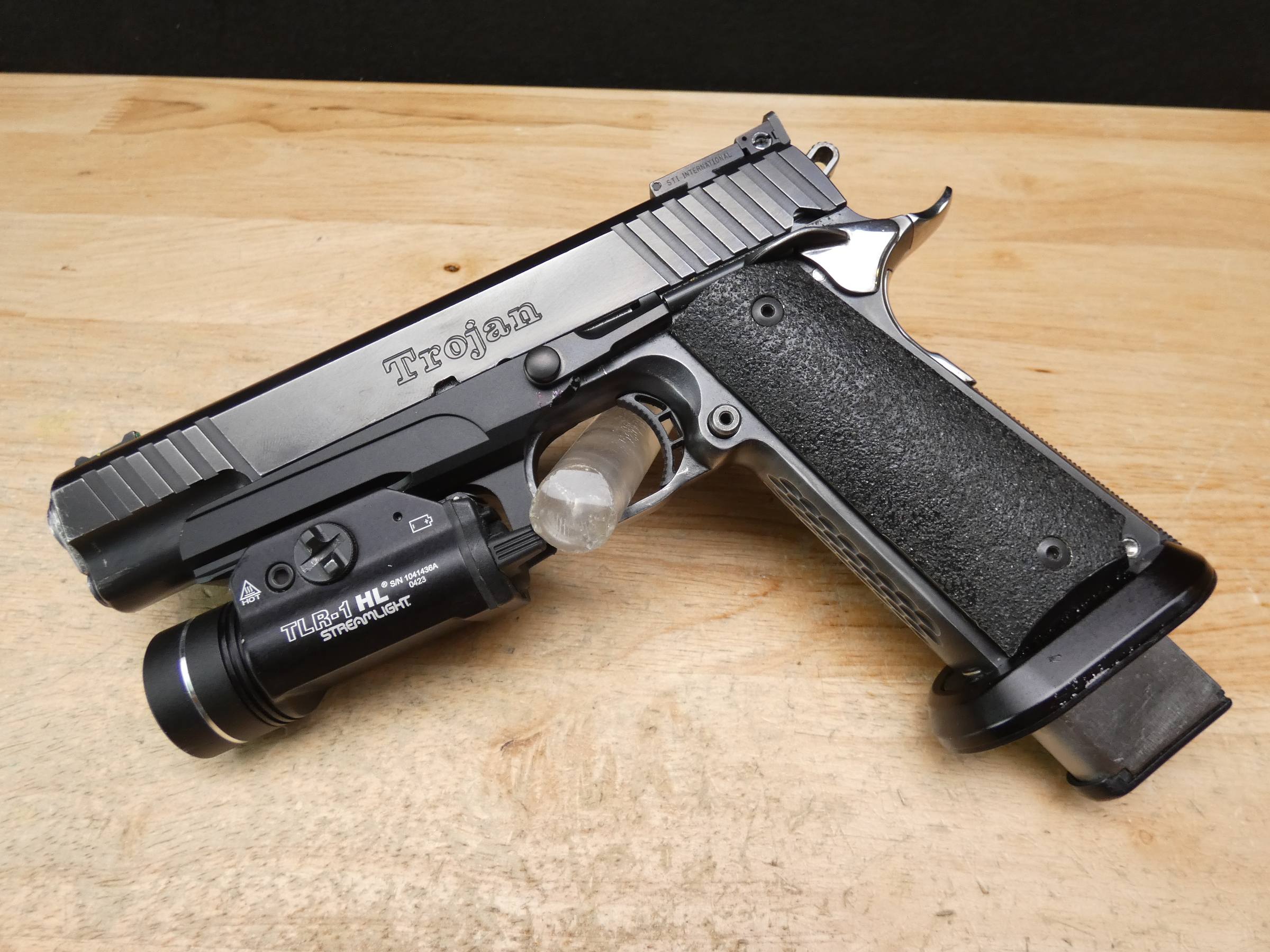 STI Trojan 1911 - .45 ACP - w/ KOENIG Rail & Streamlight - Competition-img-2