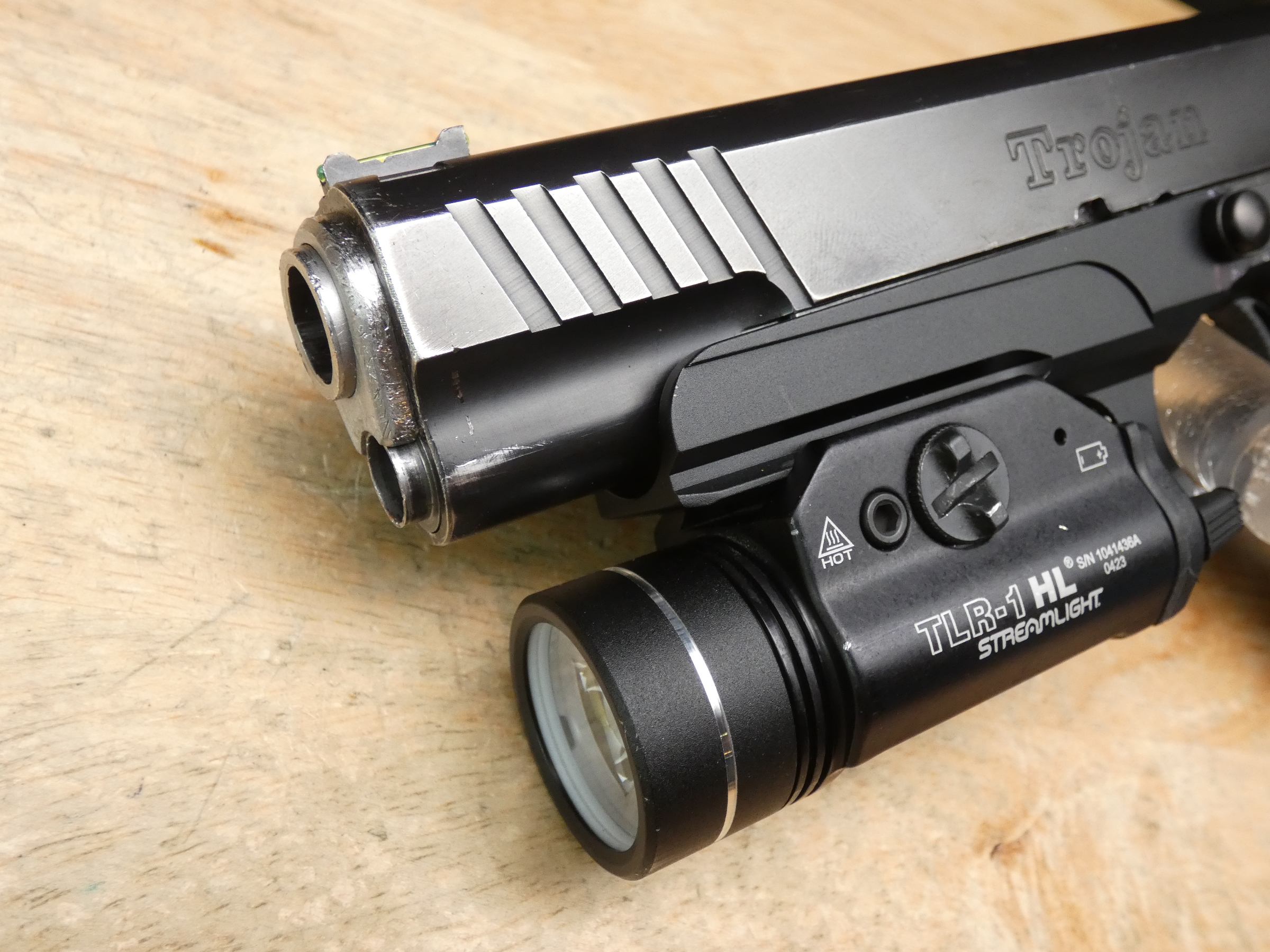 STI Trojan 1911 - .45 ACP - w/ KOENIG Rail & Streamlight - Competition-img-3