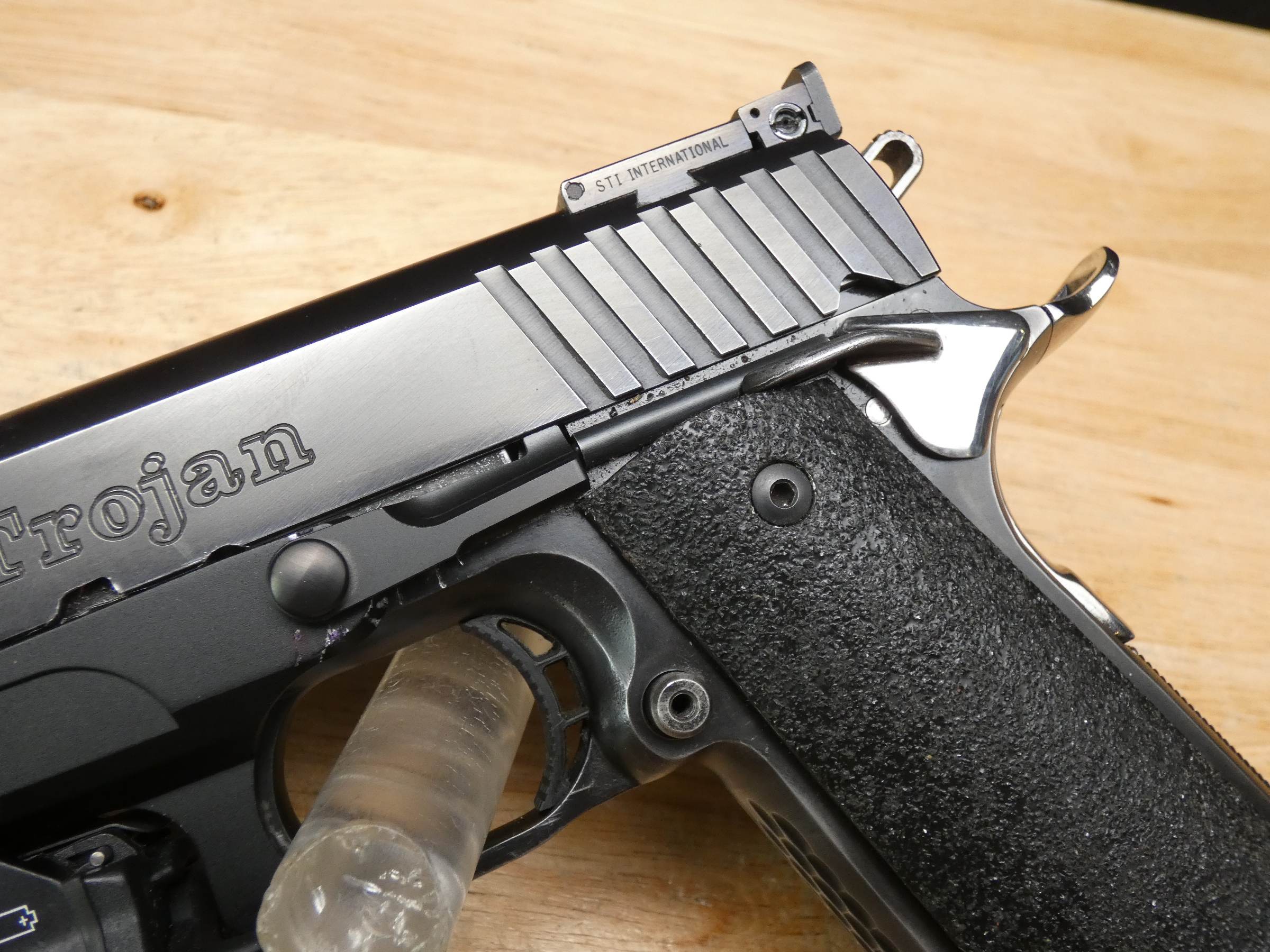 STI Trojan 1911 - .45 ACP - w/ KOENIG Rail & Streamlight - Competition-img-6