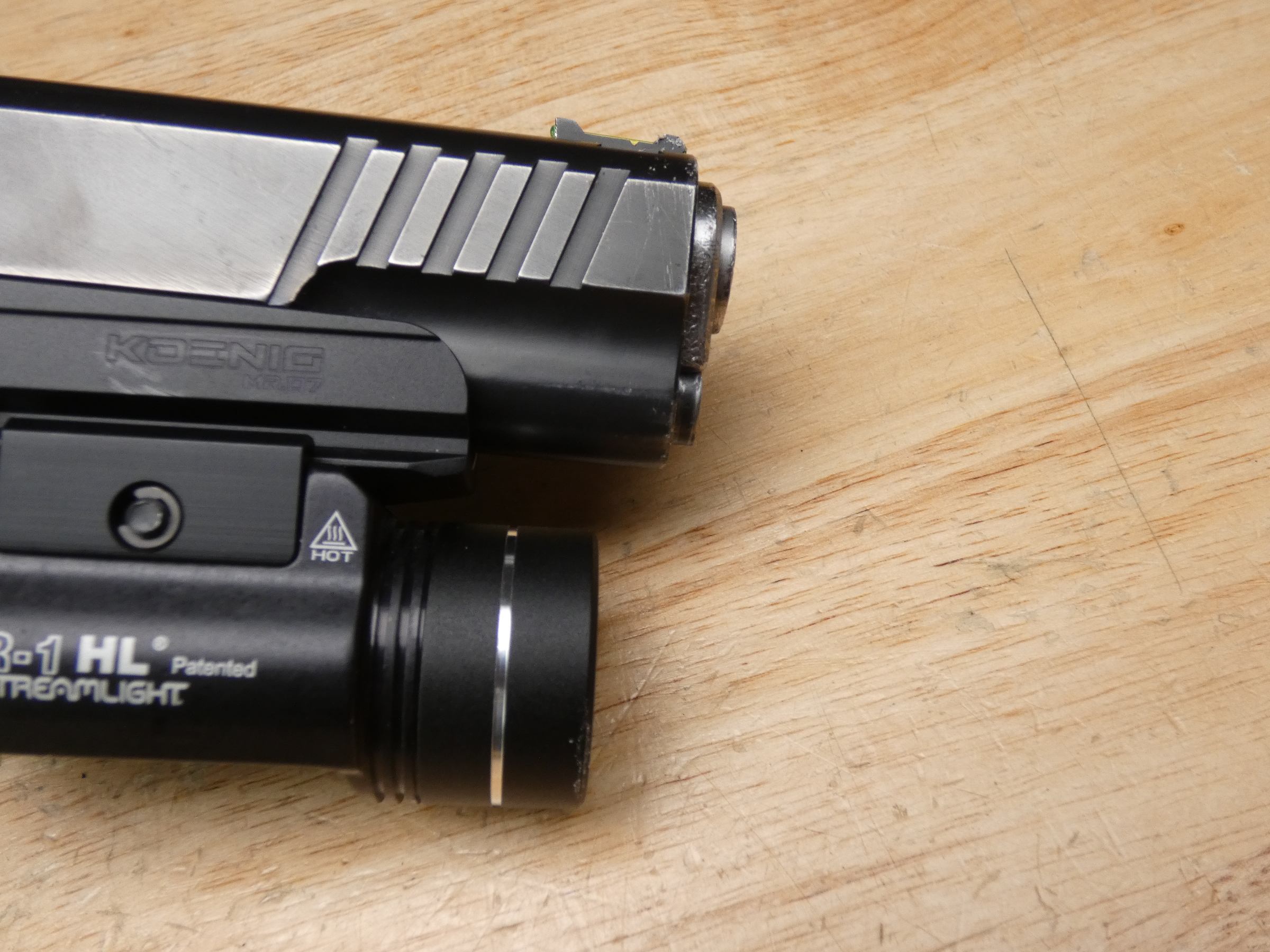STI Trojan 1911 - .45 ACP - w/ KOENIG Rail & Streamlight - Competition-img-30