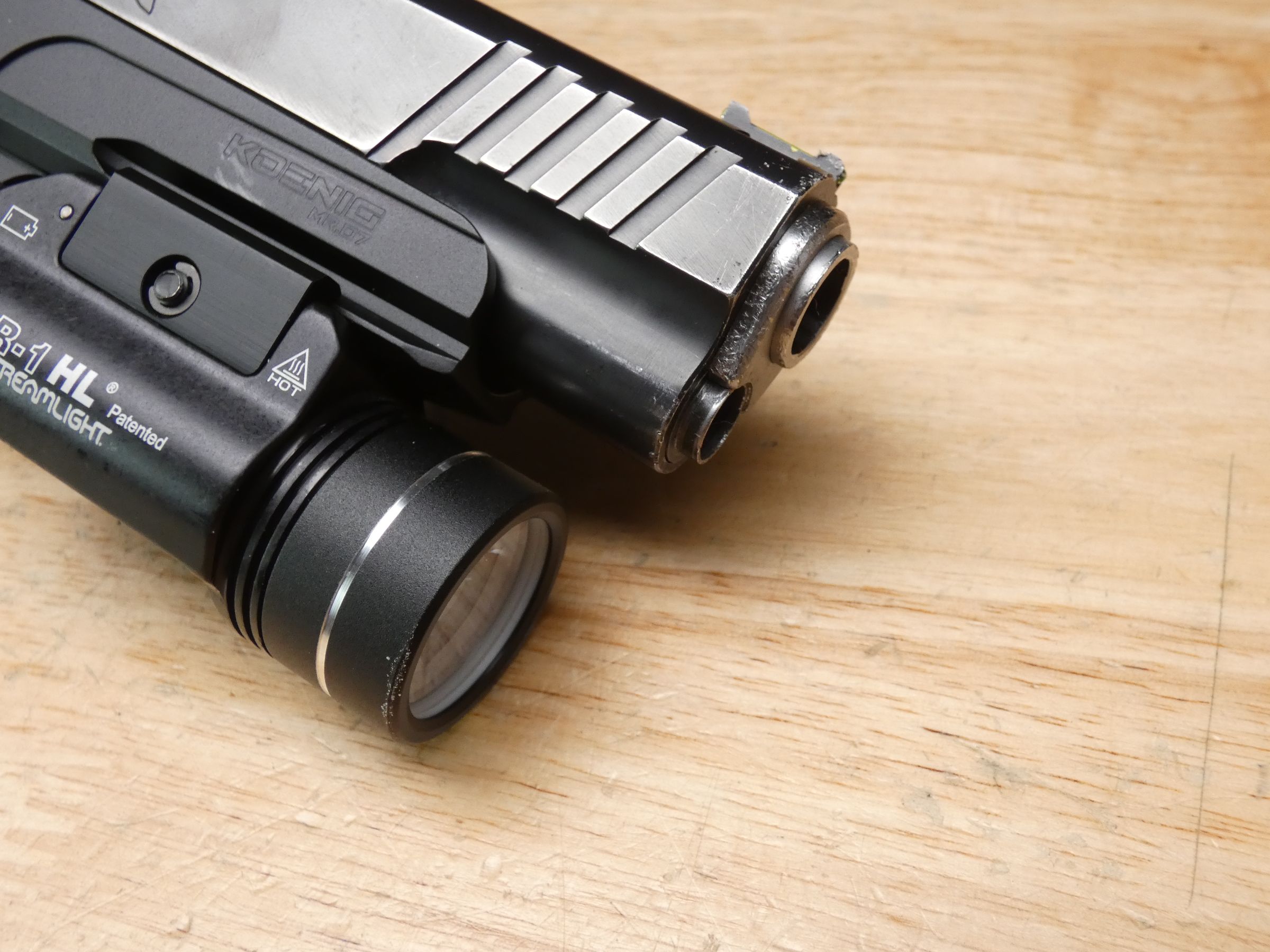 STI Trojan 1911 - .45 ACP - w/ KOENIG Rail & Streamlight - Competition-img-31