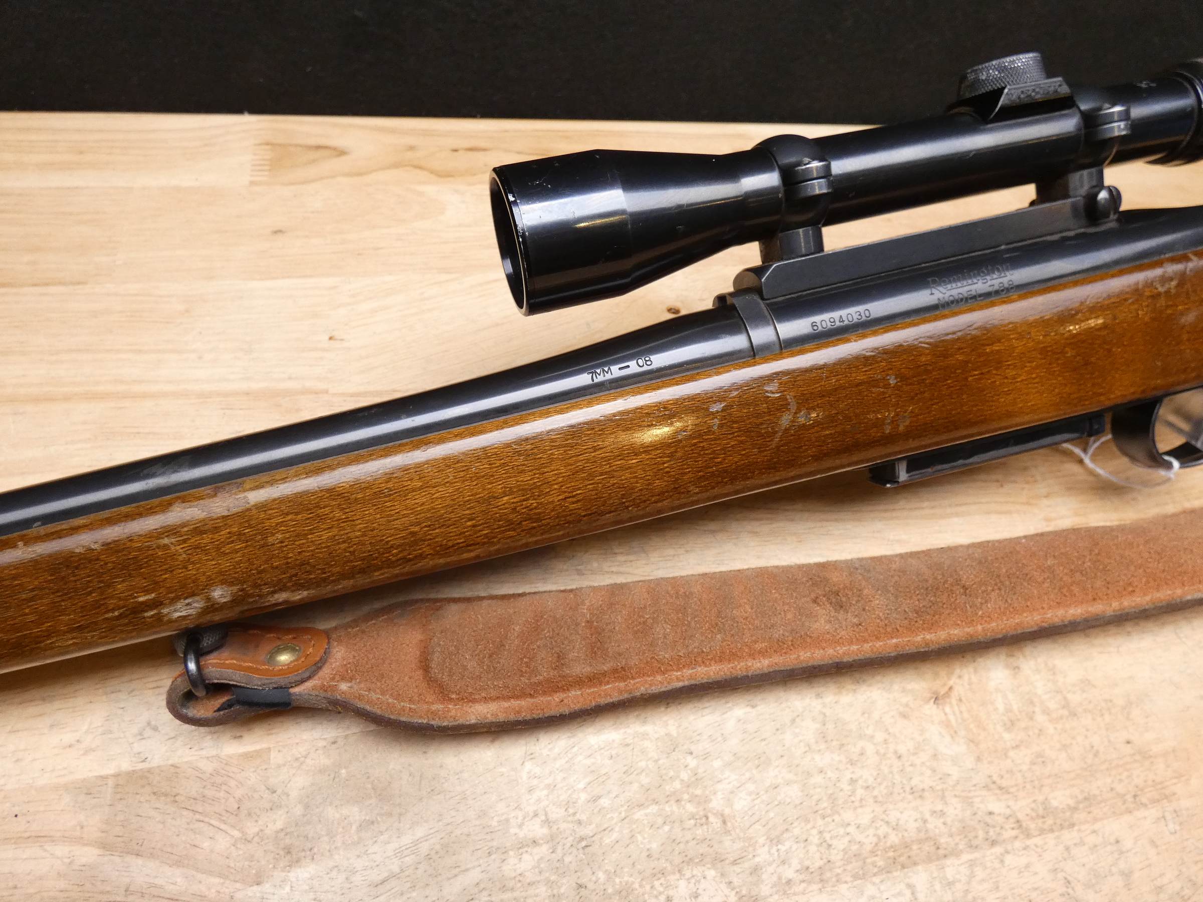 Left Hand Remington 788 - 7mm-08 Rem - Removable Mag - LH - w/ Scope-img-5