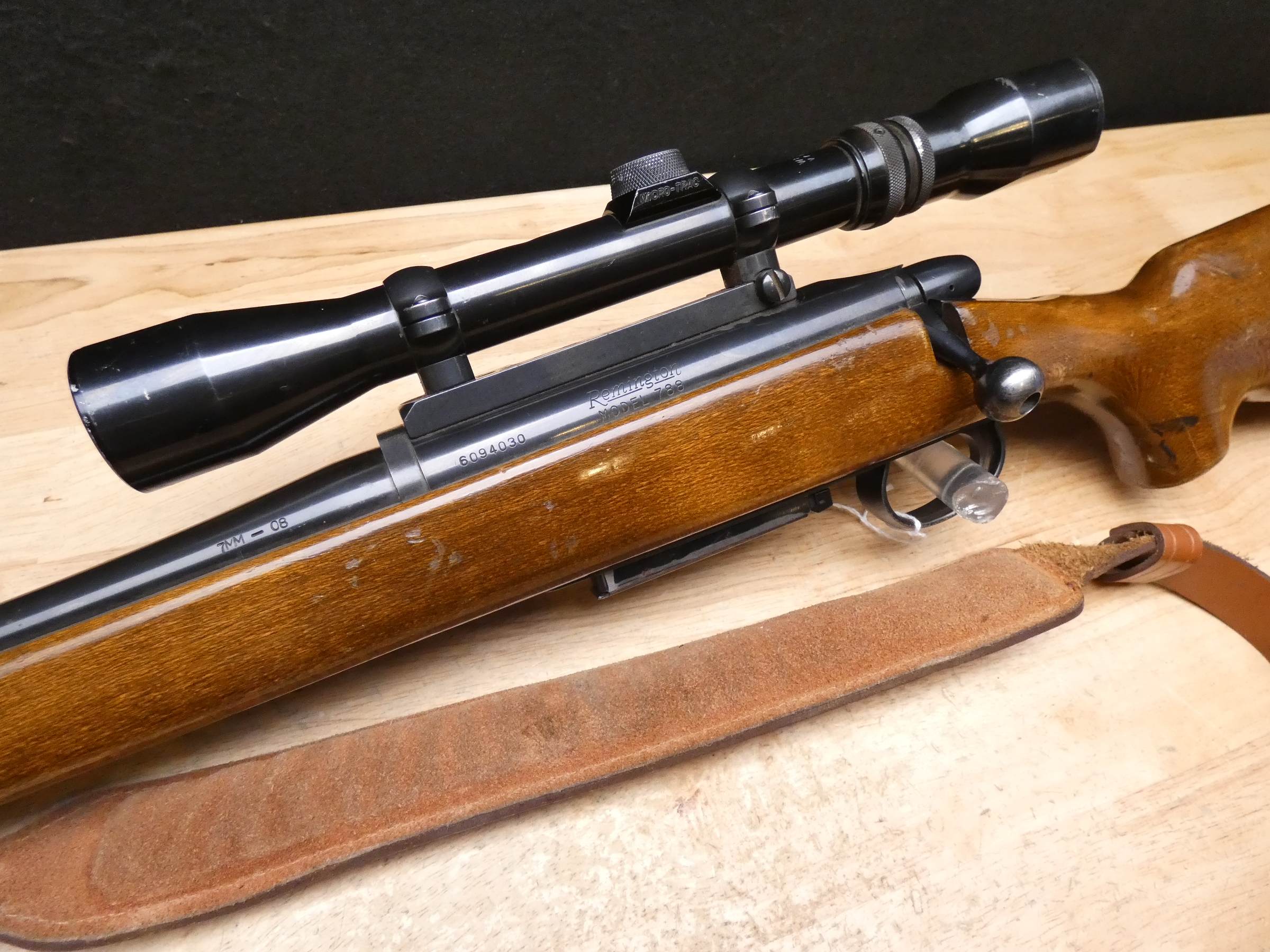 Left Hand Remington 788 - 7mm-08 Rem - Removable Mag - LH - w/ Scope-img-6