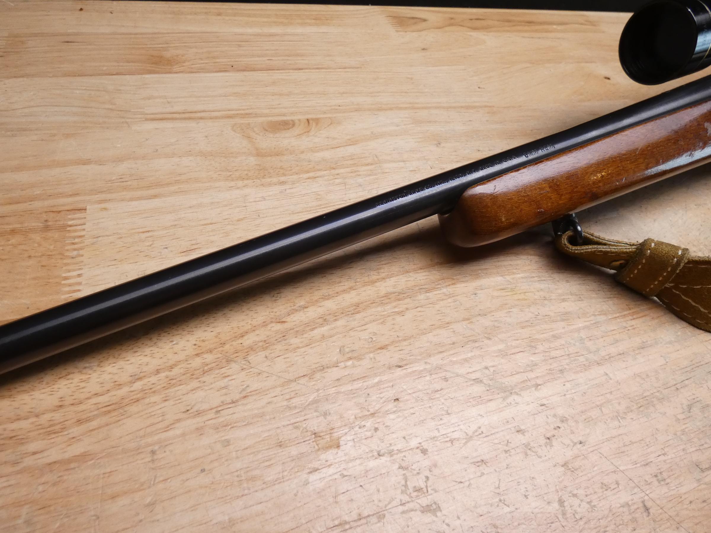 Left Hand Remington 788 - 6mm Rem - Removable Mag - LH - w/ Leupold Scope-img-3