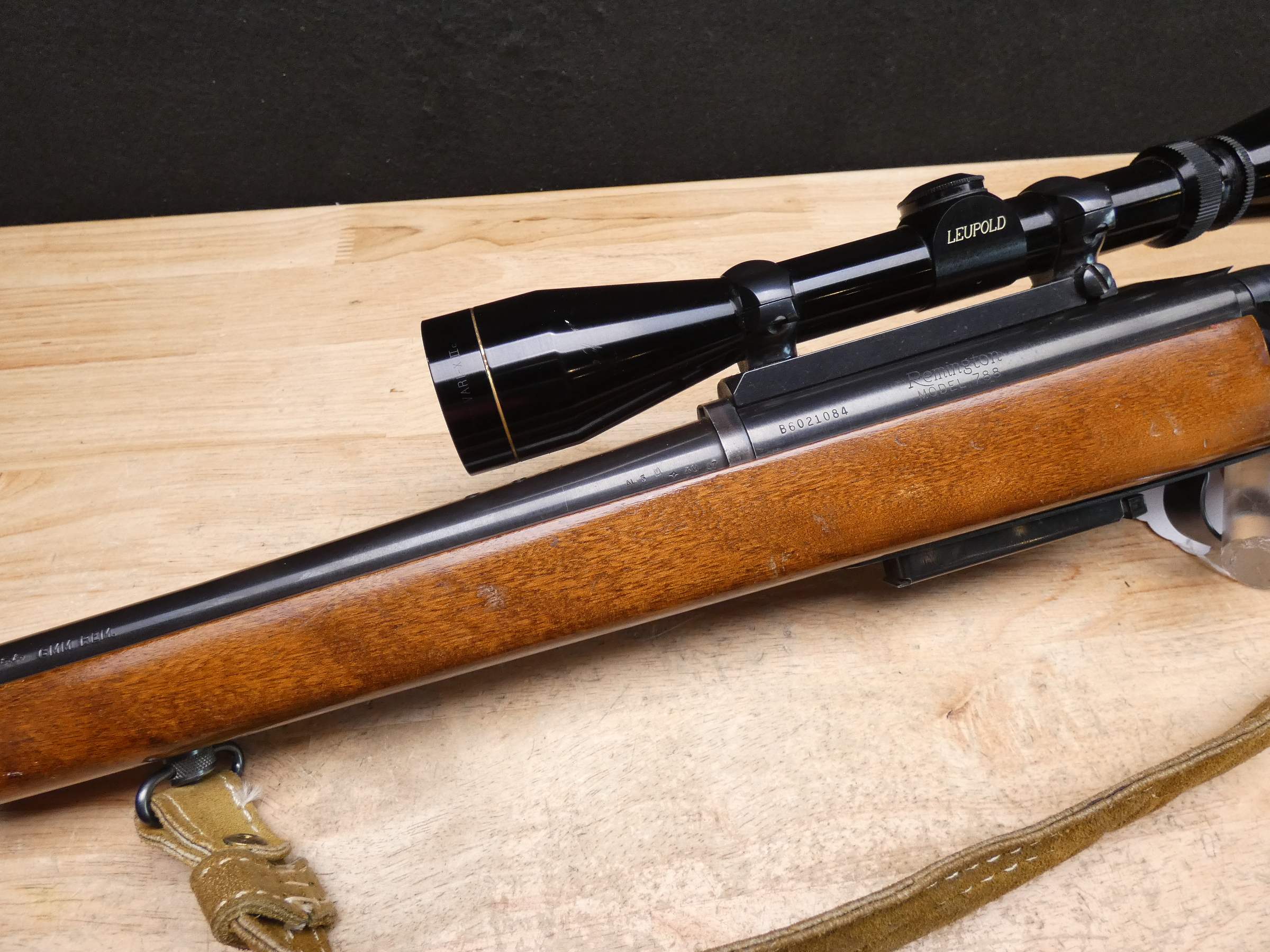 Left Hand Remington 788 - 6mm Rem - Removable Mag - LH - w/ Leupold Scope-img-5