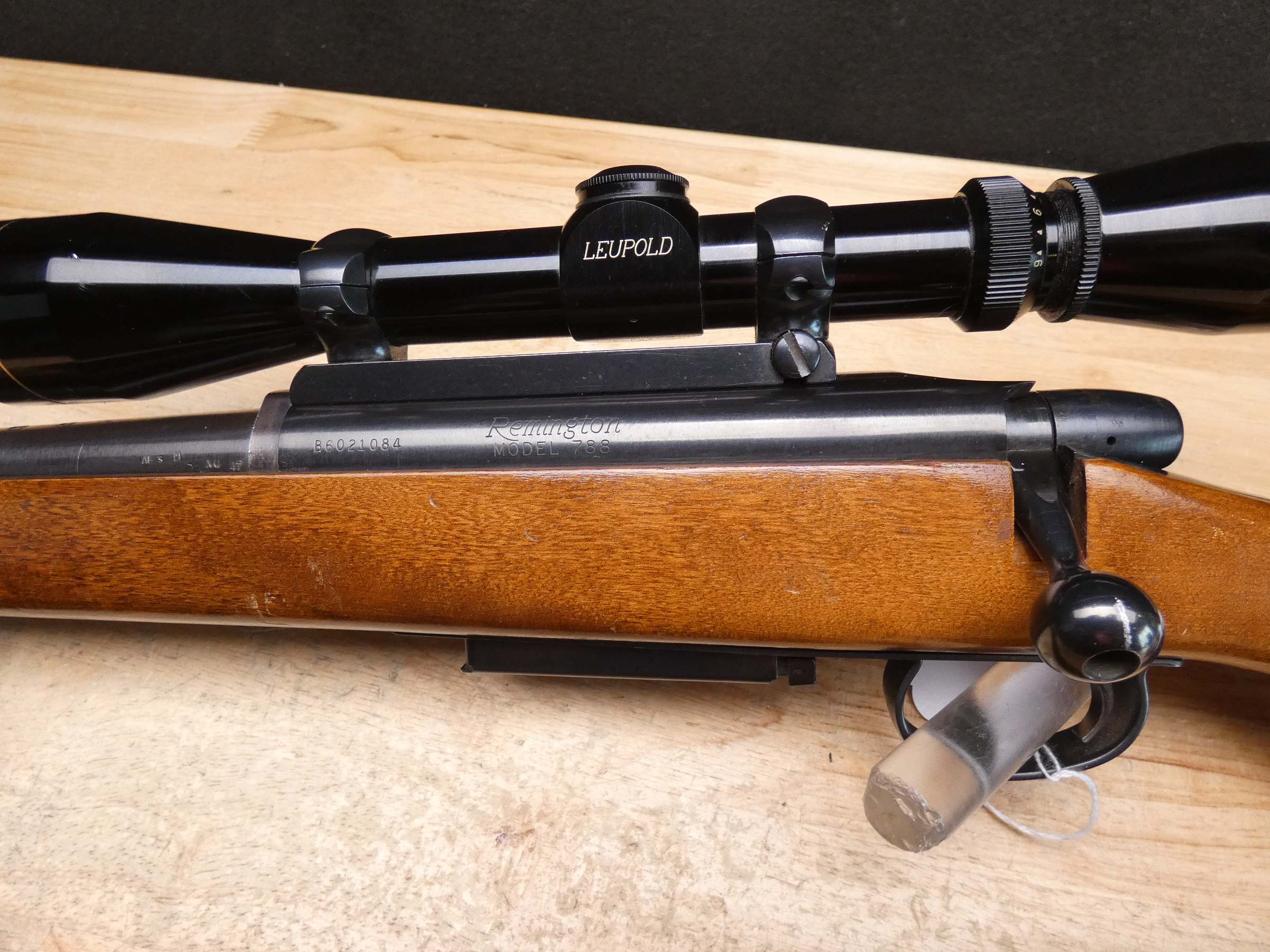 Left Hand Remington 788 - 6mm Rem - Removable Mag - LH - w/ Leupold Scope-img-6