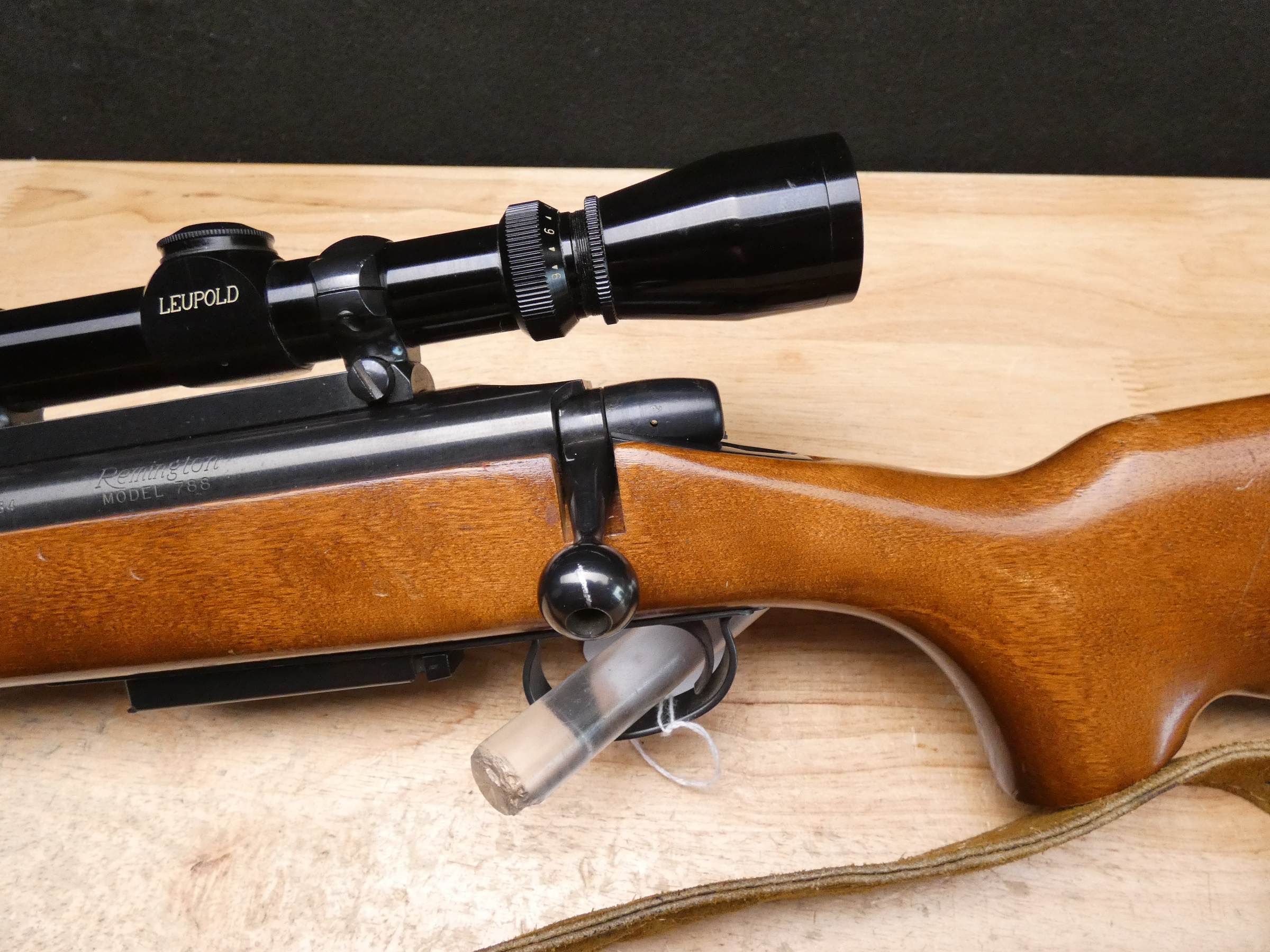 Left Hand Remington 788 - 6mm Rem - Removable Mag - LH - w/ Leupold Scope-img-7