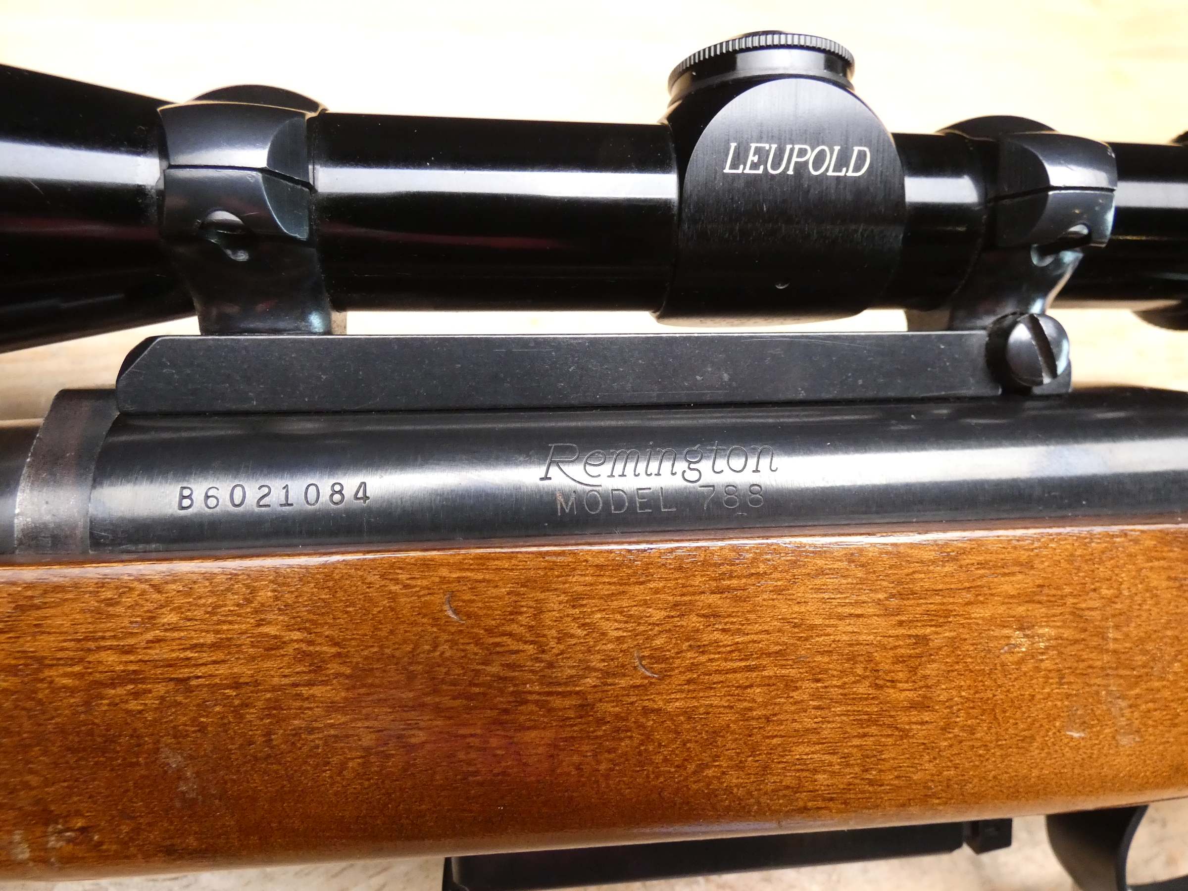 Left Hand Remington 788 - 6mm Rem - Removable Mag - LH - w/ Leupold Scope-img-39
