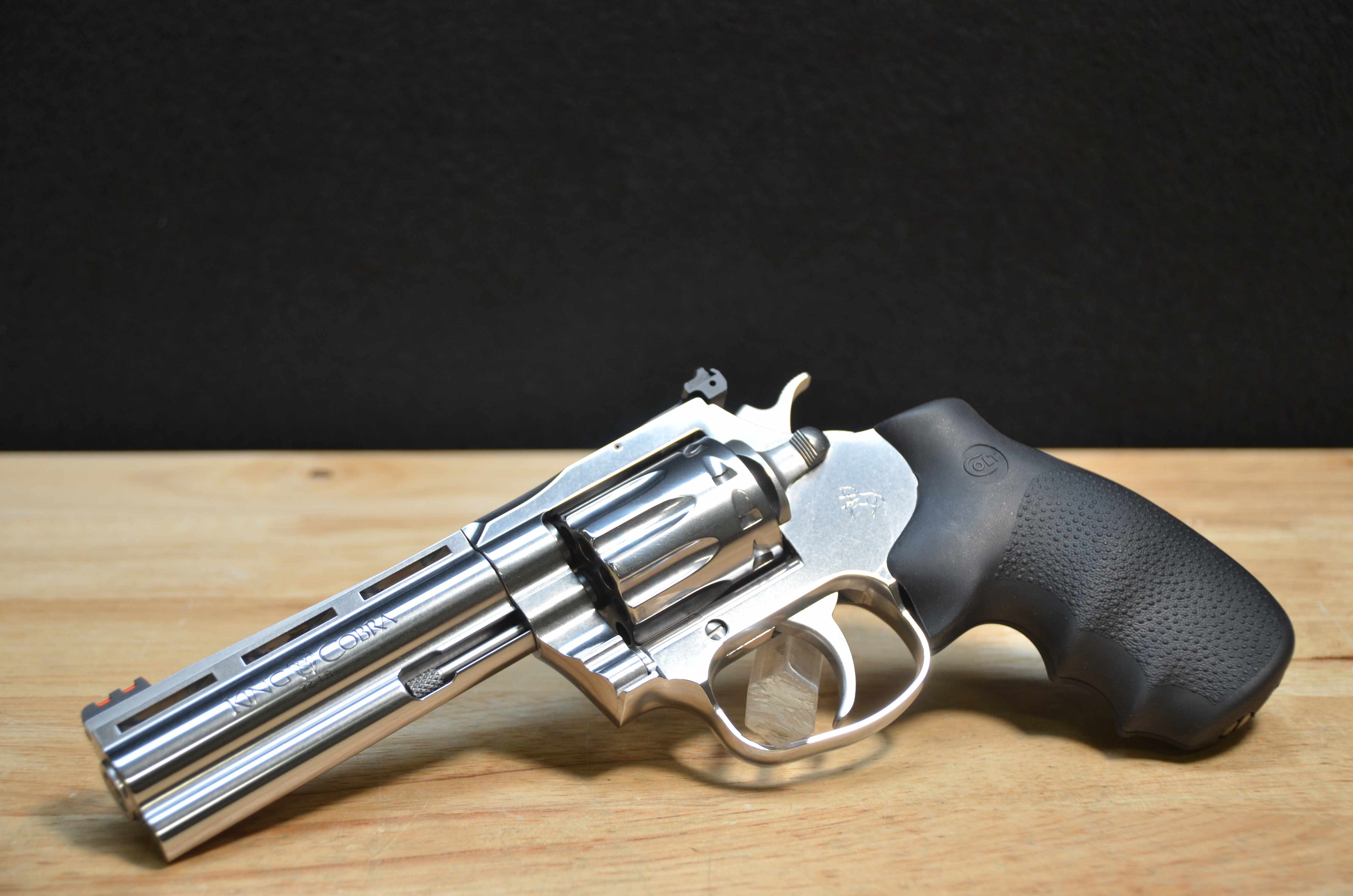 Colt King Cobra - .22 LR - w/ OG Case - 10 Shot Snake Gun - Stainless - C-img-2