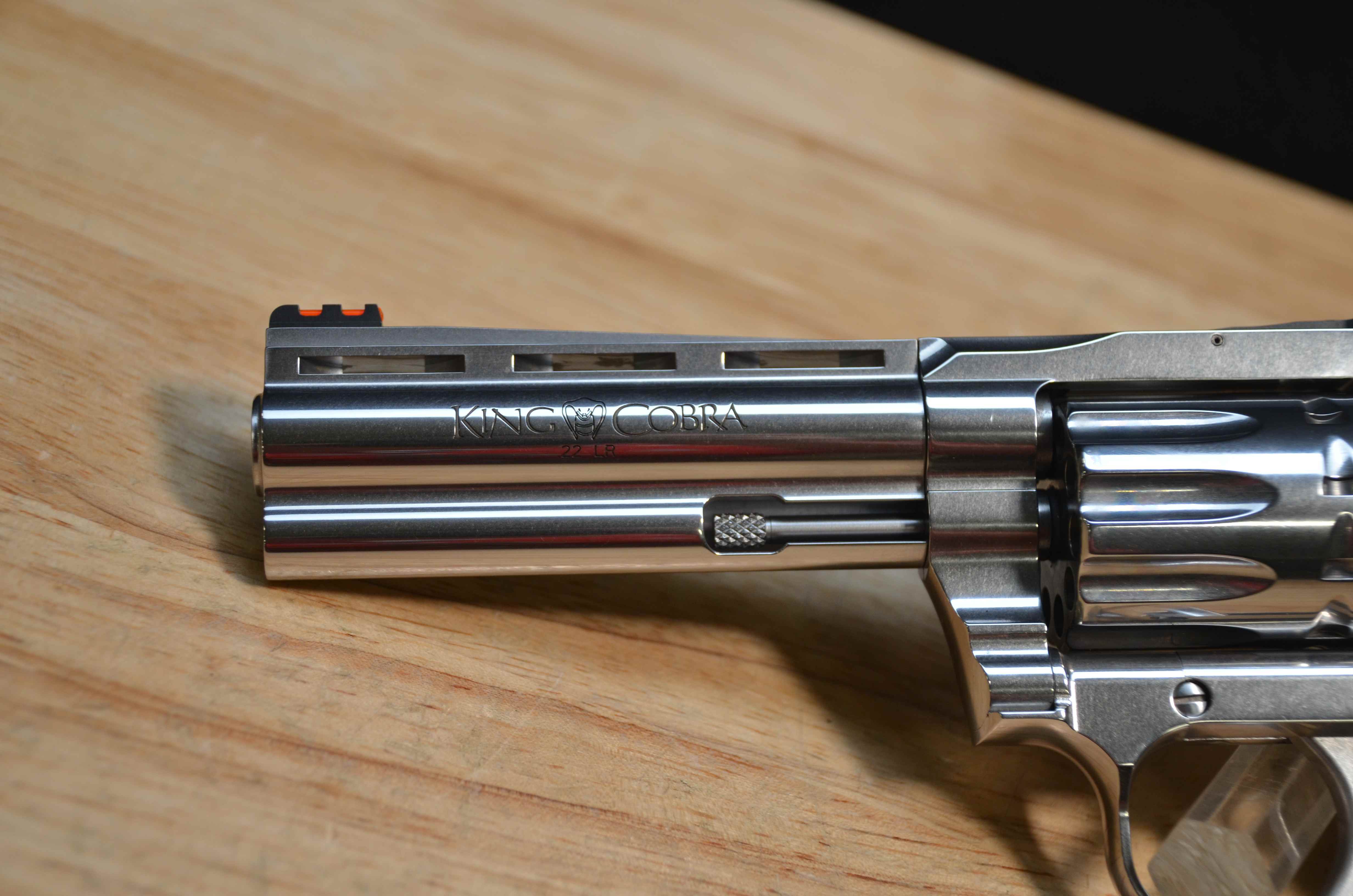 Colt King Cobra - .22 LR - w/ OG Case - 10 Shot Snake Gun - Stainless - C-img-3