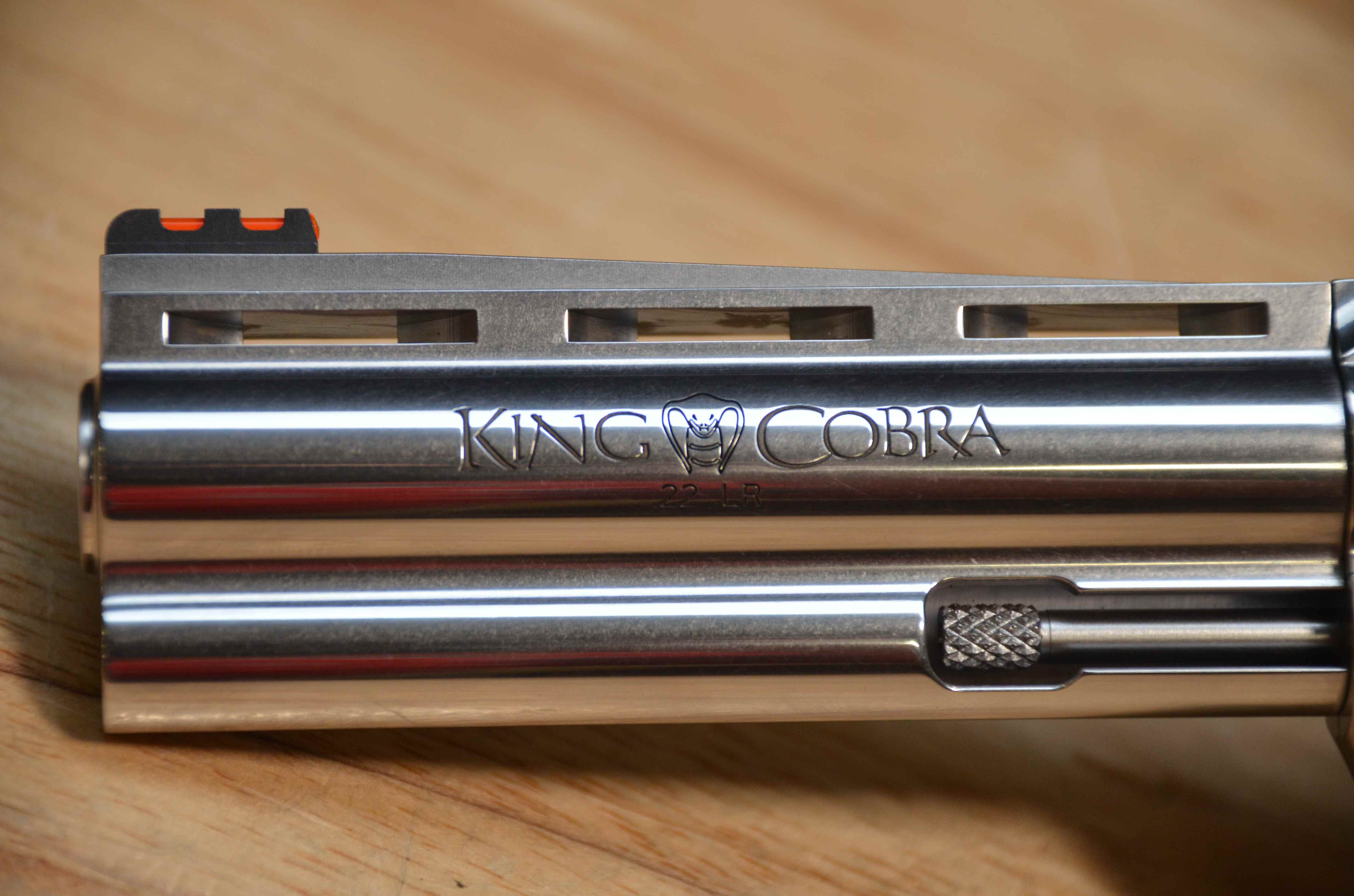 Colt King Cobra - .22 LR - w/ OG Case - 10 Shot Snake Gun - Stainless - C-img-24