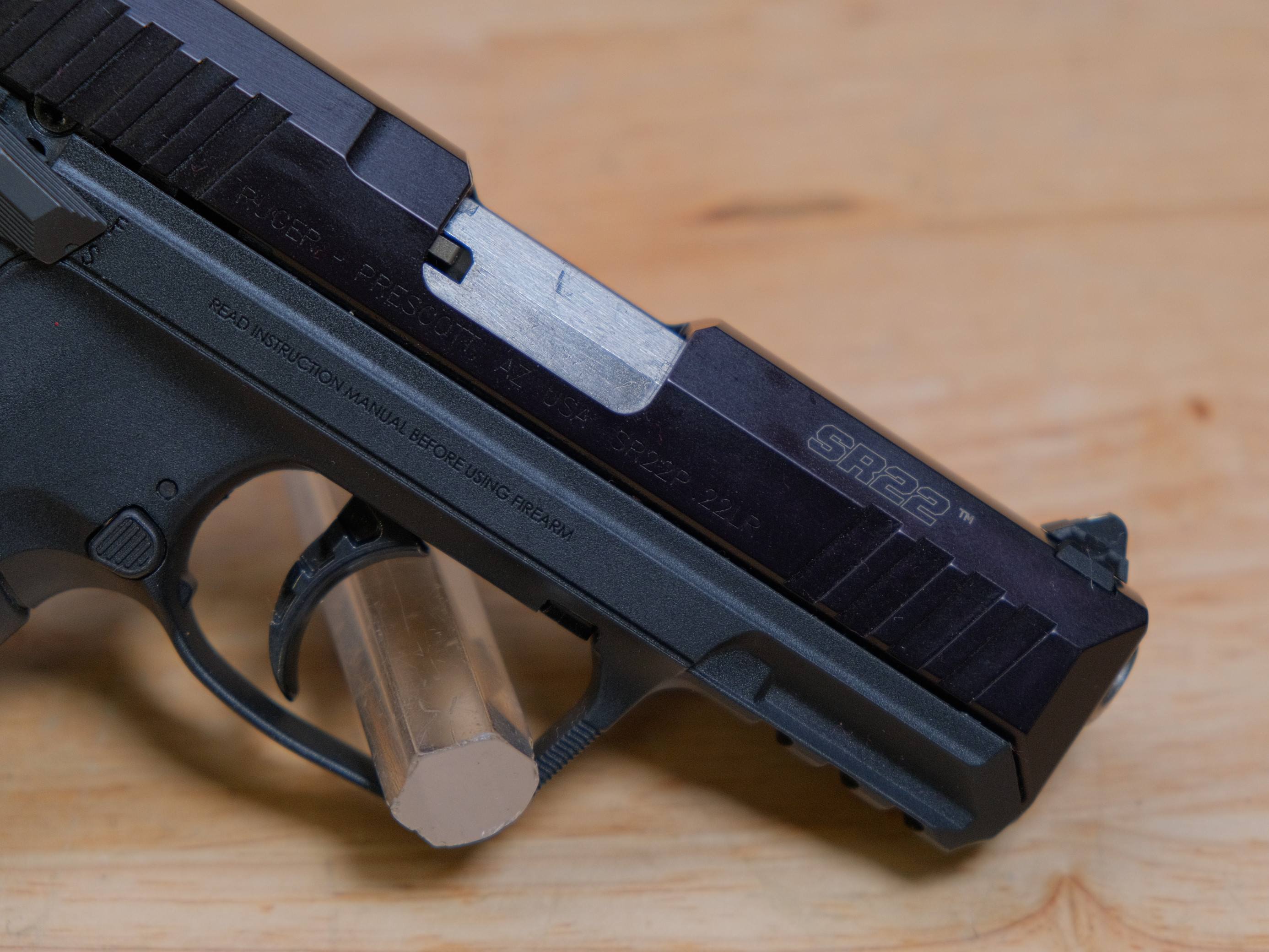 Ruger SR-22 - .22 LR - TWO MAGS - SR22 - CCW - Semi-Auto Plinker - MFG 2013-img-7