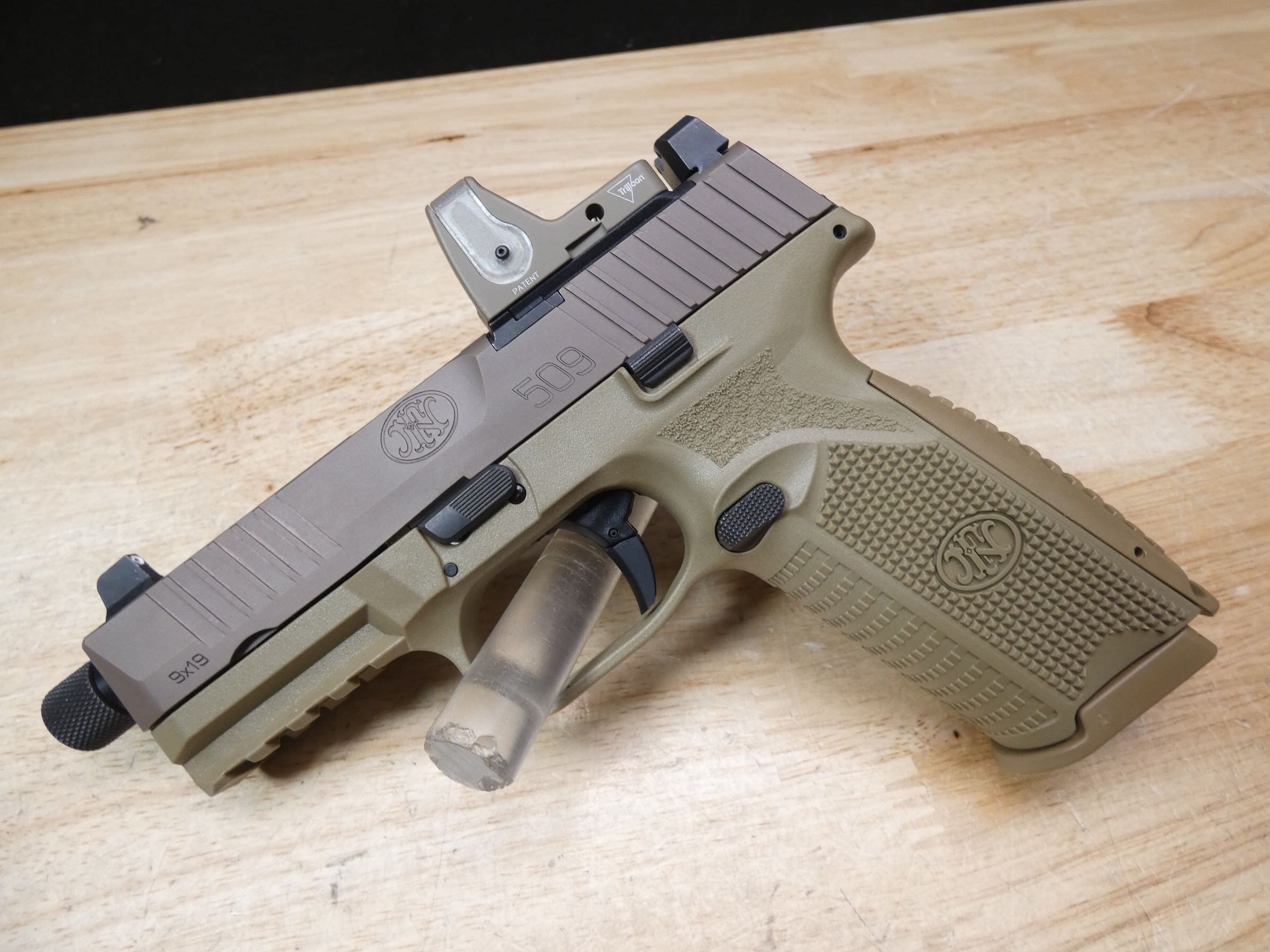 FN 509 Tactical - 9mm - w/ Trijicon RMR & Threaded BBL - FN509 - 509T-img-2