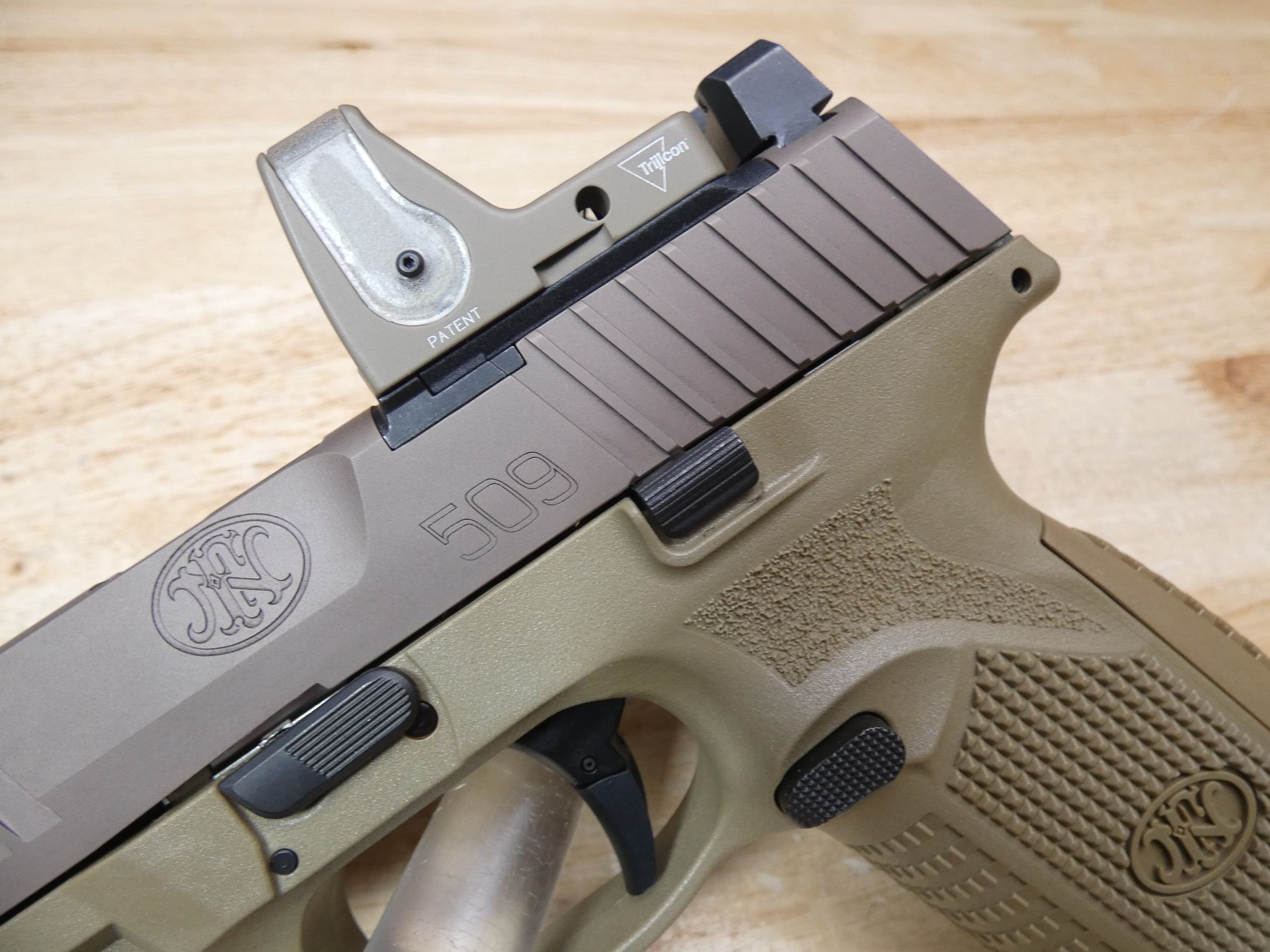 FN 509 Tactical - 9mm - w/ Trijicon RMR & Threaded BBL - FN509 - 509T-img-6
