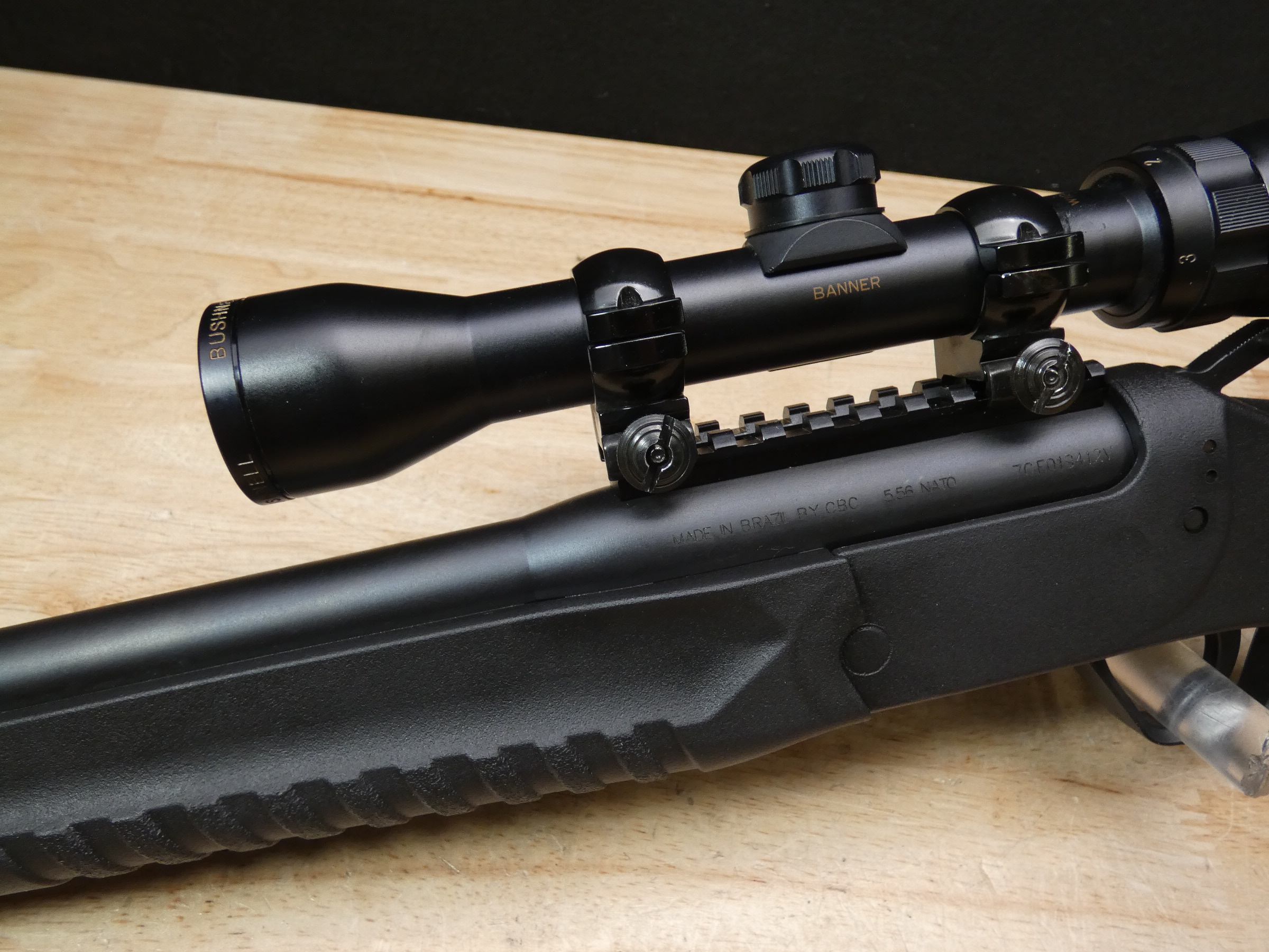 Rossi LWC - 5.56 NATO - Synthetic Stock - Threaded BBL - Scope - Pic Rail-img-4