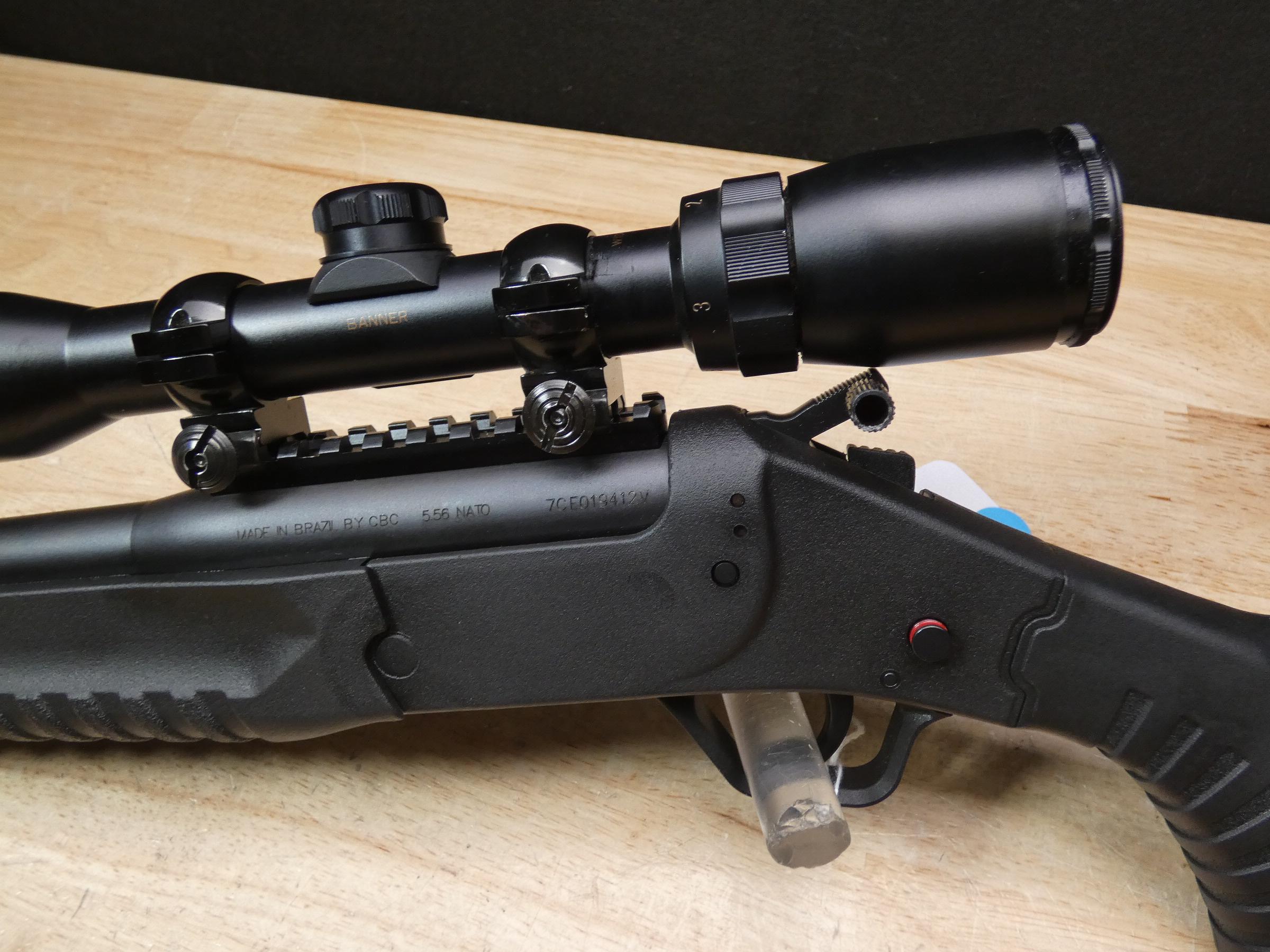 Rossi LWC - 5.56 NATO - Synthetic Stock - Threaded BBL - Scope - Pic Rail-img-5