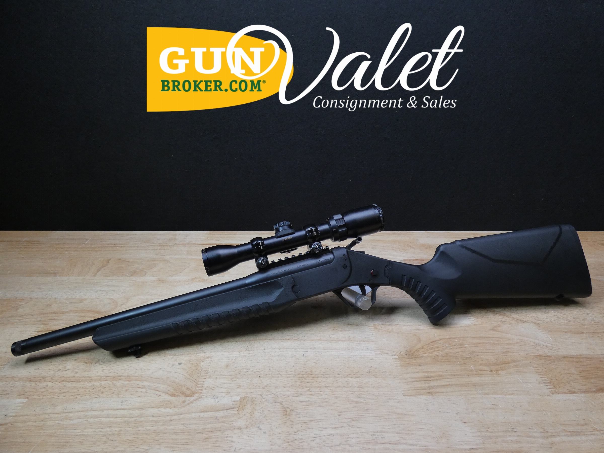 Rossi LWC - 5.56 NATO - Synthetic Stock - Threaded BBL - Scope - Pic Rail-img-0