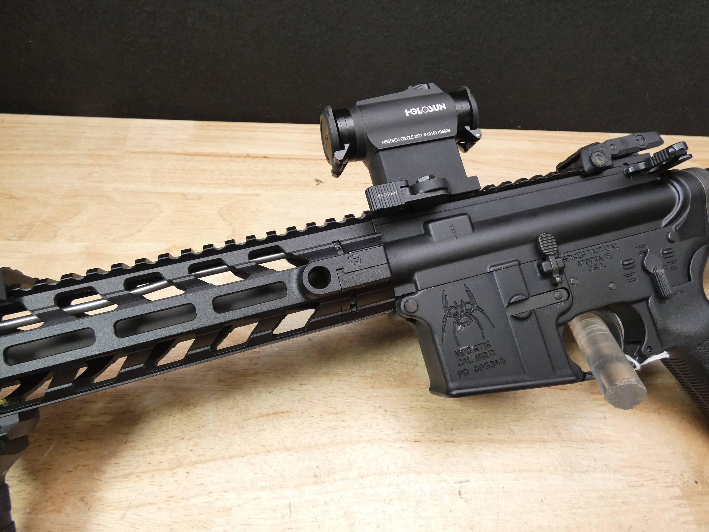 Spikes Tactical ST15 - 5.56 NATO - 14.5 BBL - Holosun - Troy - Streamlight-img-4