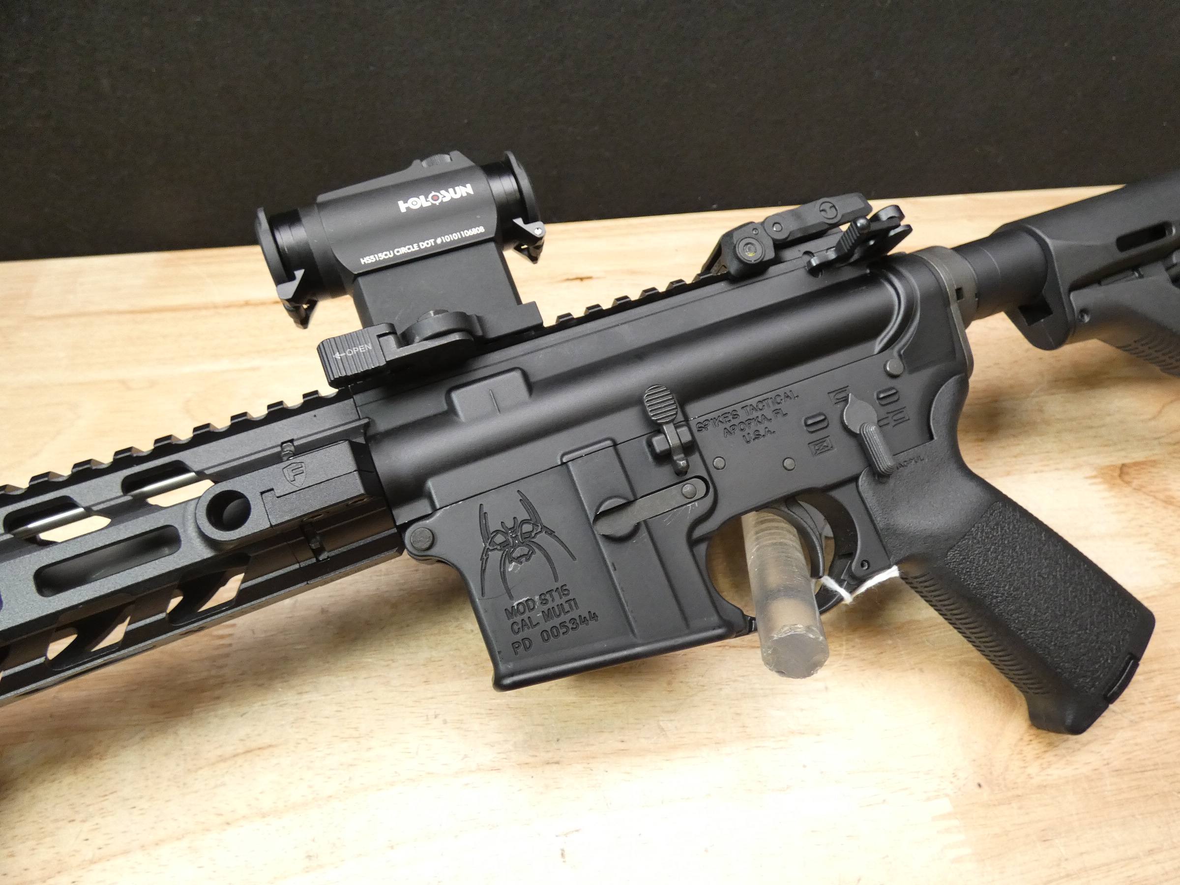 Spikes Tactical ST15 - 5.56 NATO - 14.5 BBL - Holosun - Troy - Streamlight-img-5