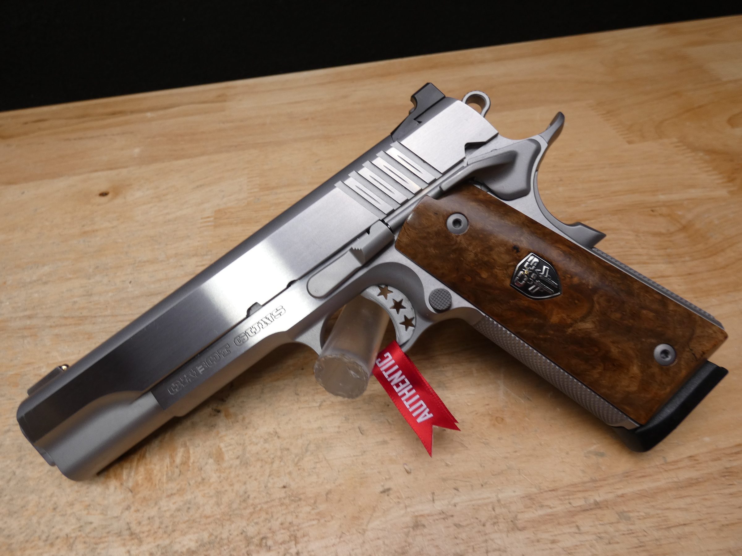 Cabot Guns National Standard 1911 - .45 ACP - 416 Stainless - XLNT!-img-2