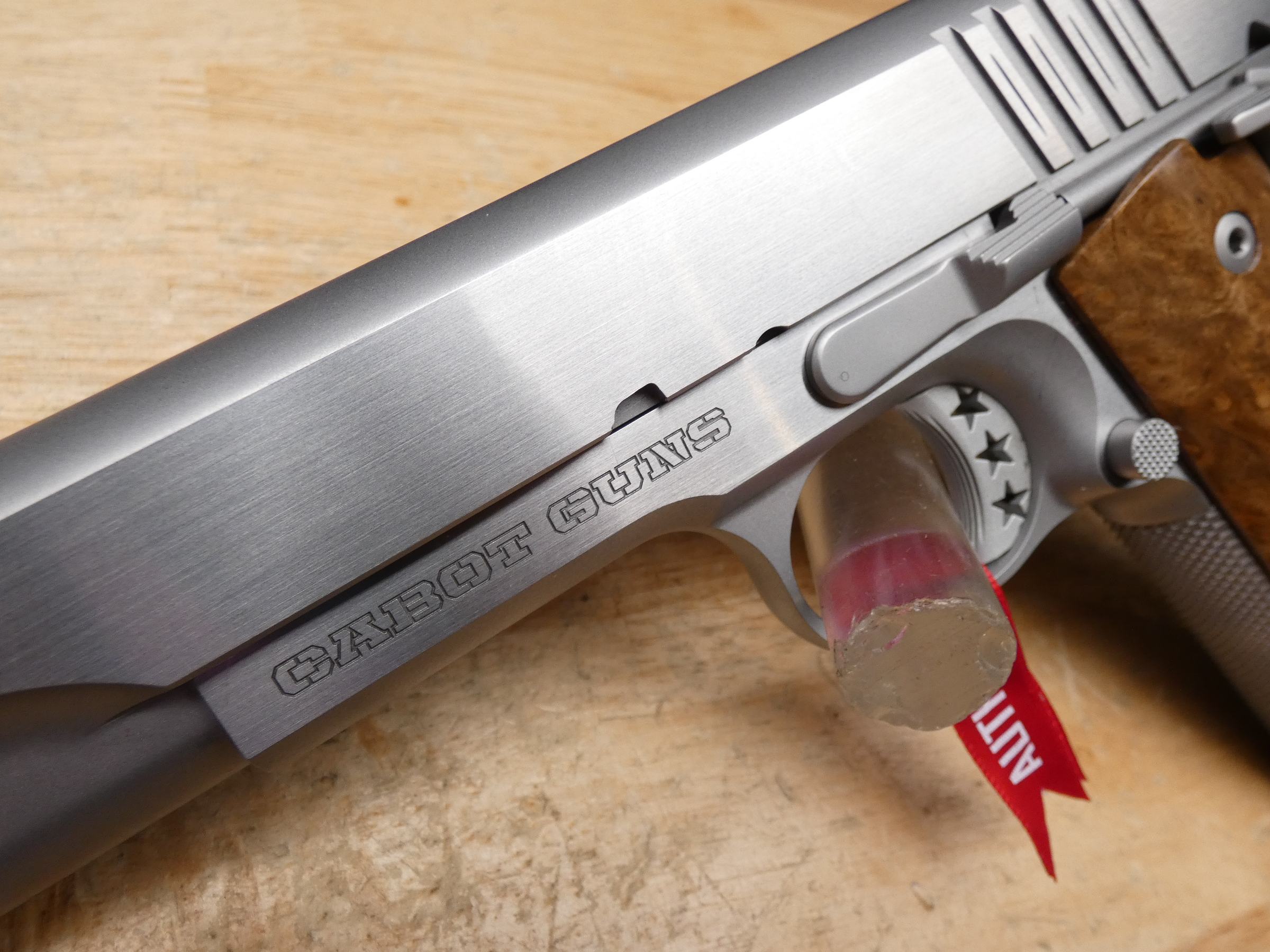 Cabot Guns National Standard 1911 - .45 ACP - 416 Stainless - XLNT!-img-4