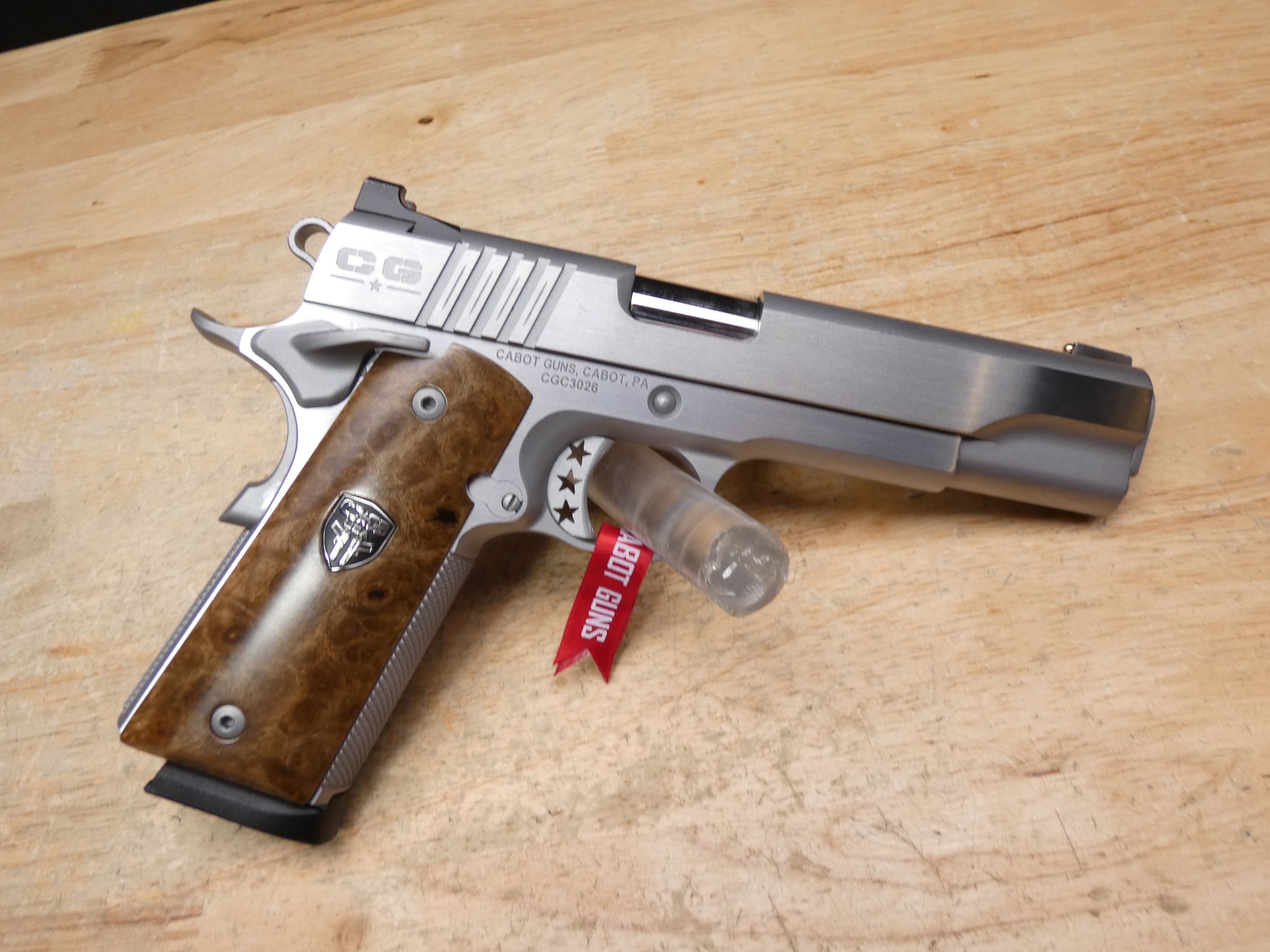 Cabot Guns National Standard 1911 - .45 ACP - 416 Stainless - XLNT!-img-23