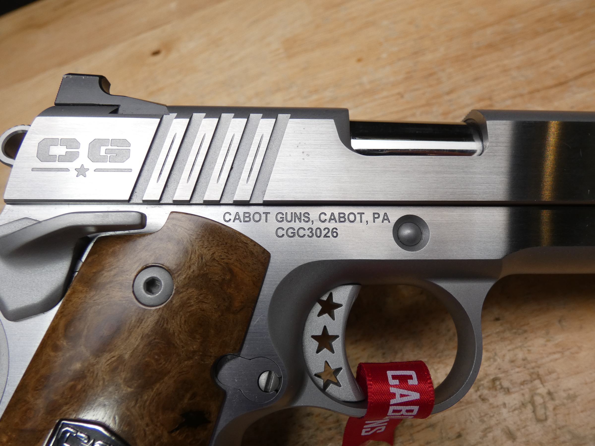 Cabot Guns National Standard 1911 - .45 ACP - 416 Stainless - XLNT!-img-32