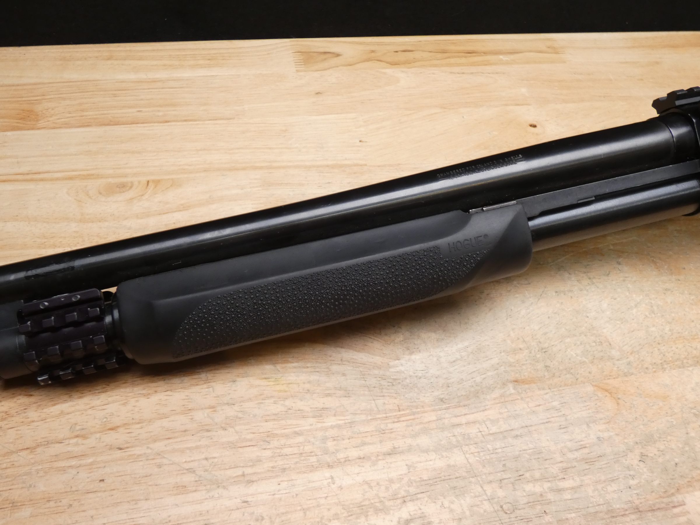 Mossberg 500 - 12 Gauge - 3in Shells - CYL - 12ga - Side Saddle - M4 Stock-img-3
