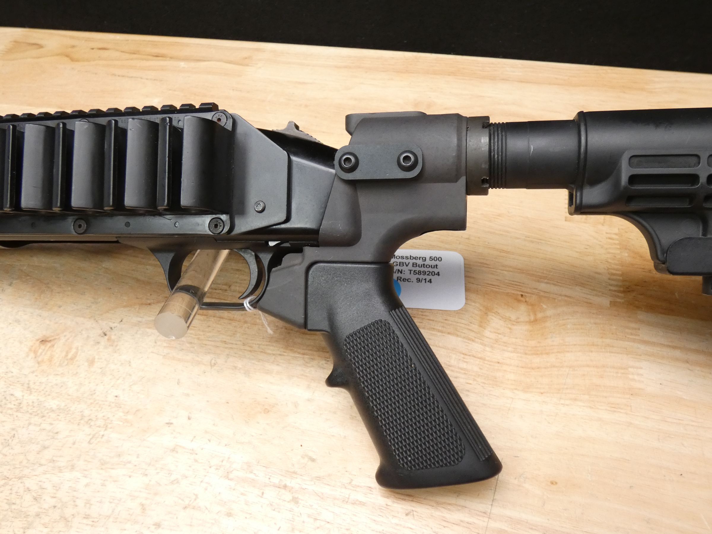 Mossberg 500 - 12 Gauge - 3in Shells - CYL - 12ga - Side Saddle - M4 Stock-img-6