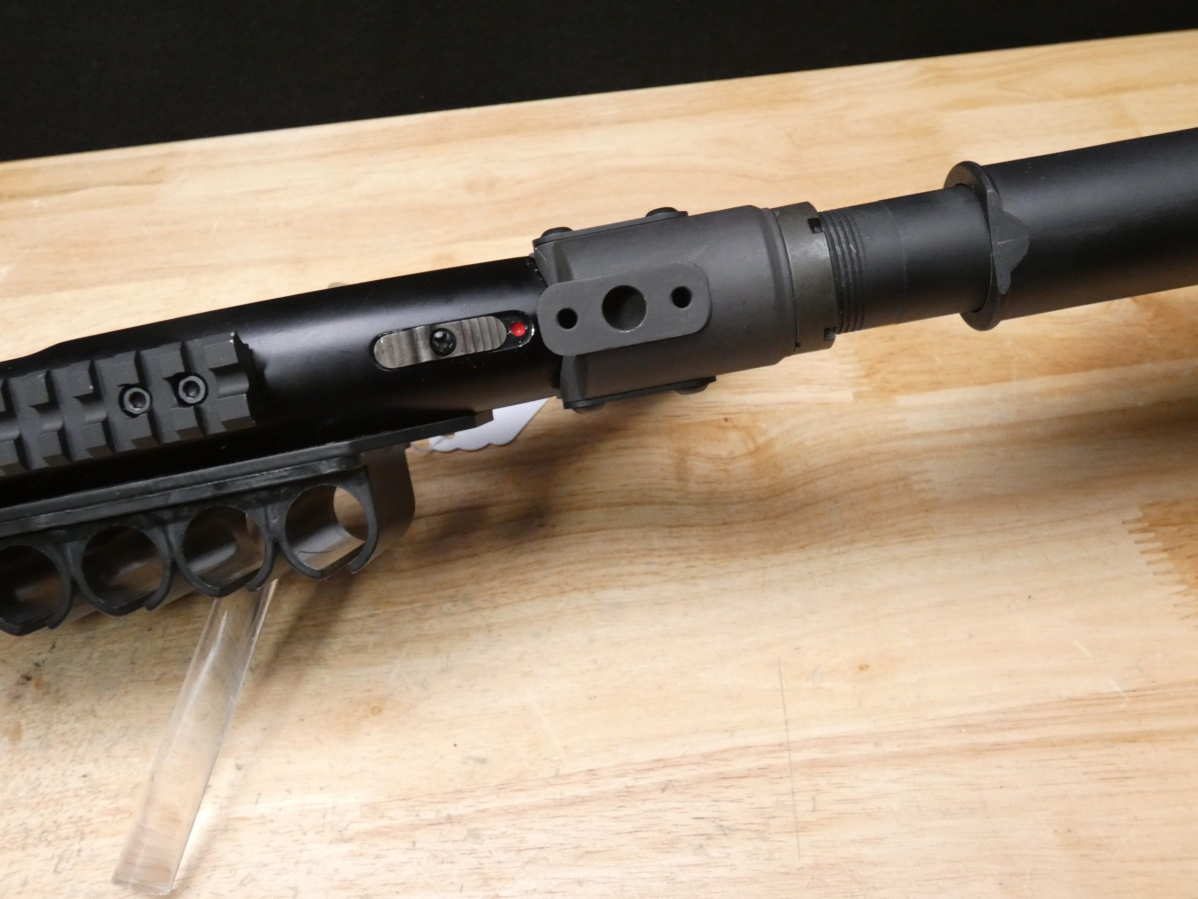 Mossberg 500 - 12 Gauge - 3in Shells - CYL - 12ga - Side Saddle - M4 Stock-img-12