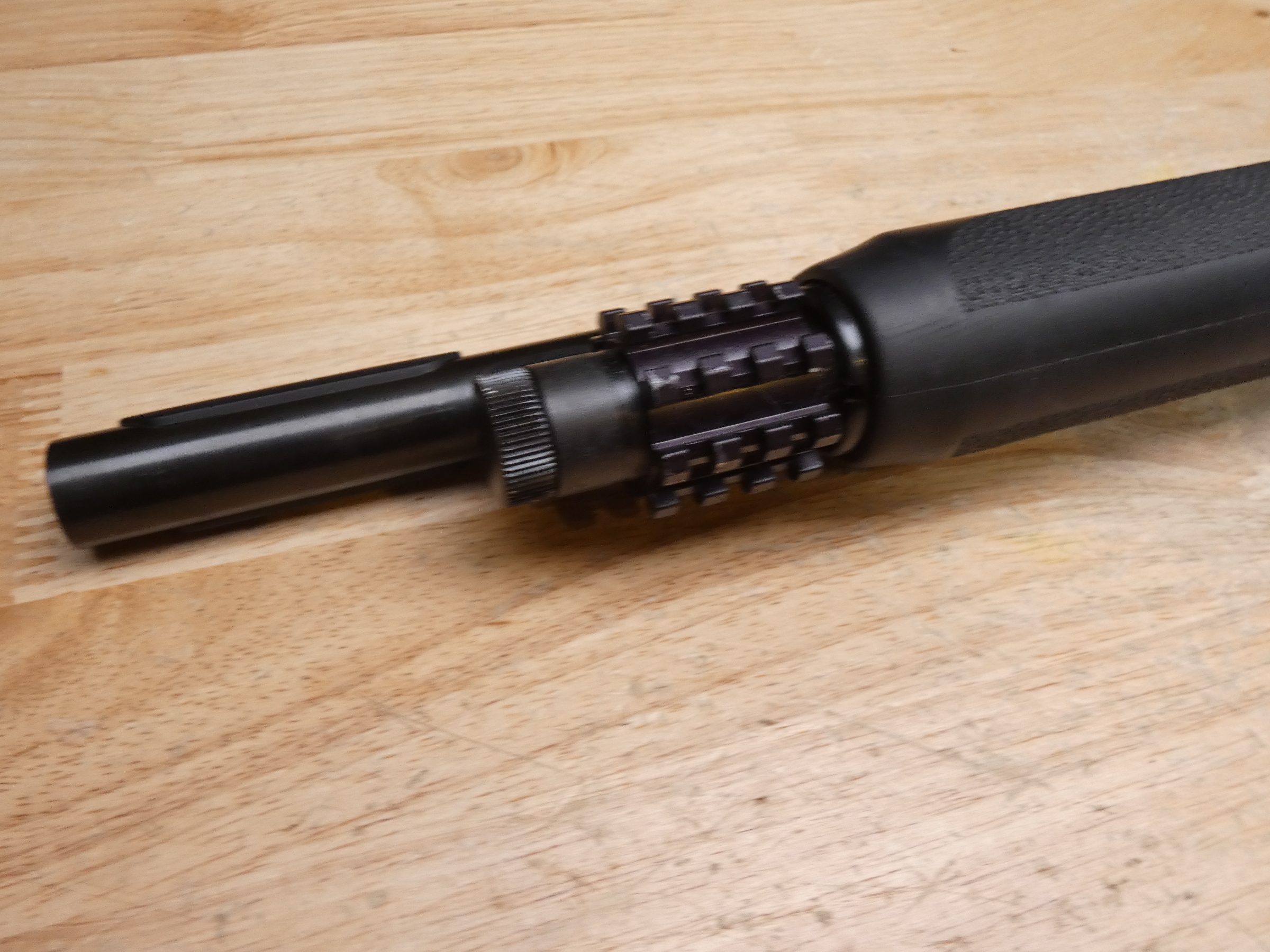 Mossberg 500 - 12 Gauge - 3in Shells - CYL - 12ga - Side Saddle - M4 Stock-img-16