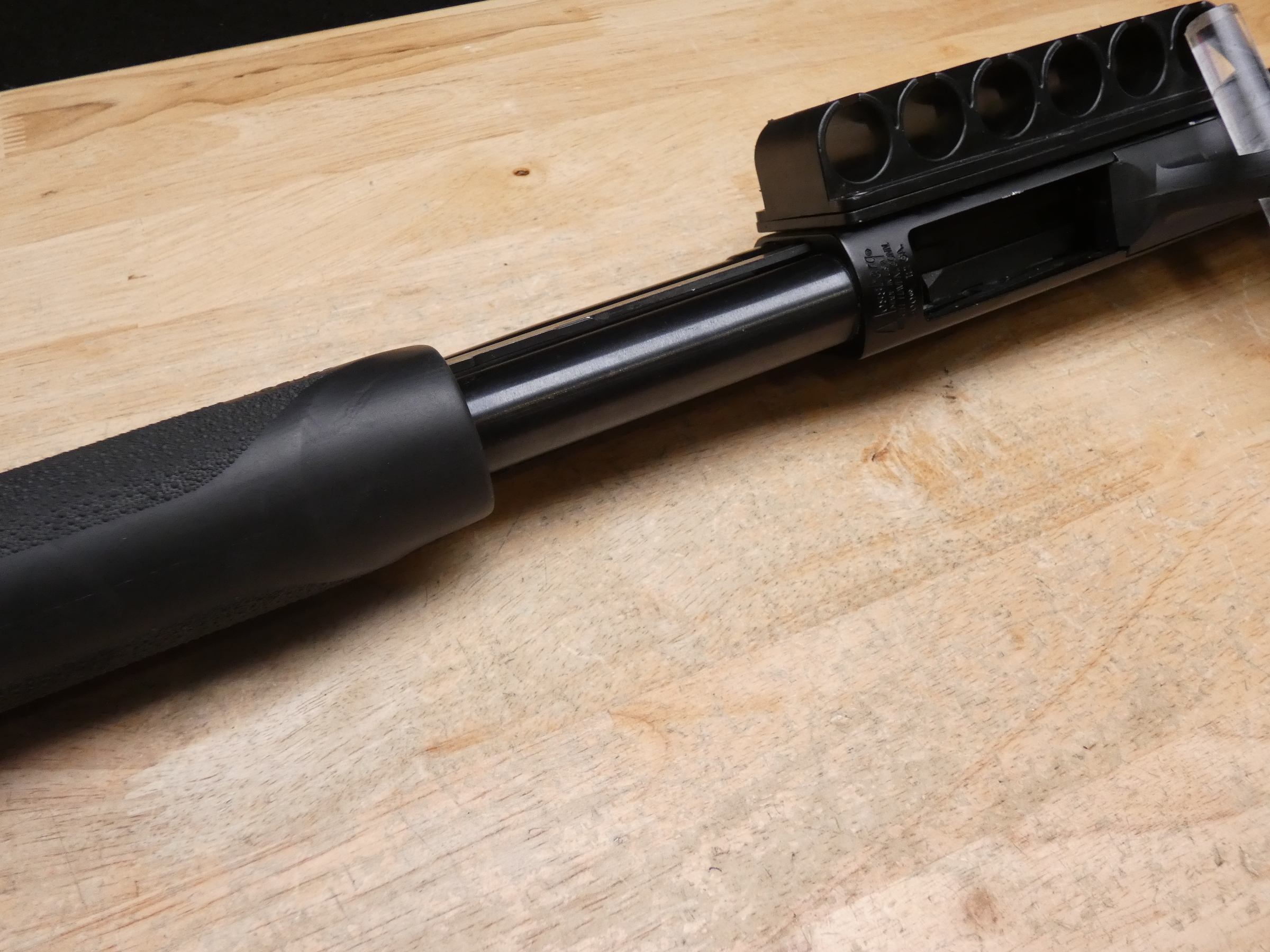 Mossberg 500 - 12 Gauge - 3in Shells - CYL - 12ga - Side Saddle - M4 Stock-img-18