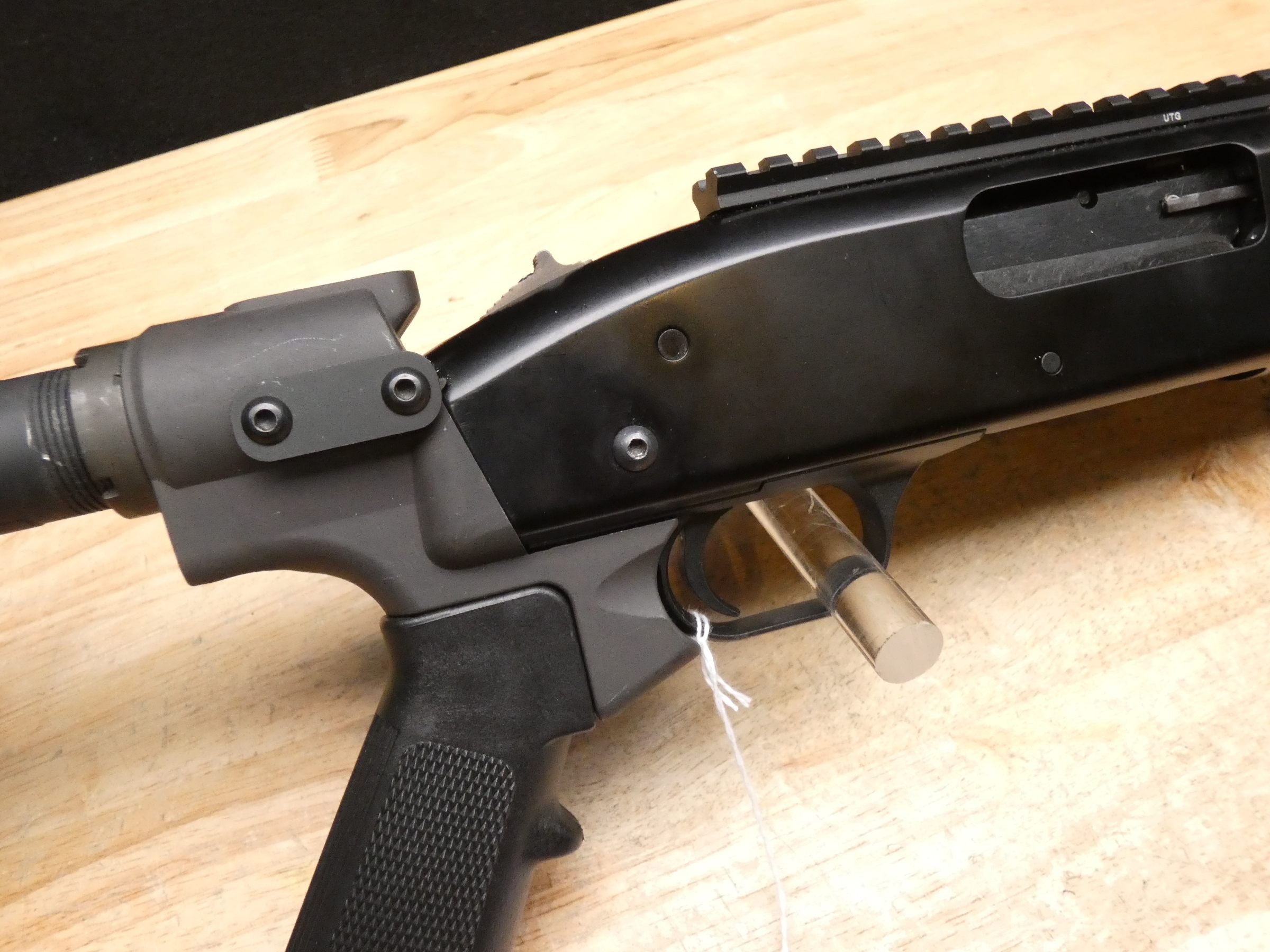 Mossberg 500 - 12 Gauge - 3in Shells - CYL - 12ga - Side Saddle - M4 Stock-img-25
