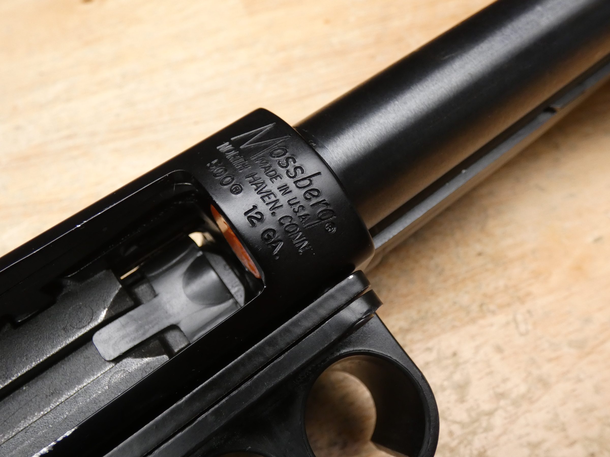 Mossberg 500 - 12 Gauge - 3in Shells - CYL - 12ga - Side Saddle - M4 Stock-img-31