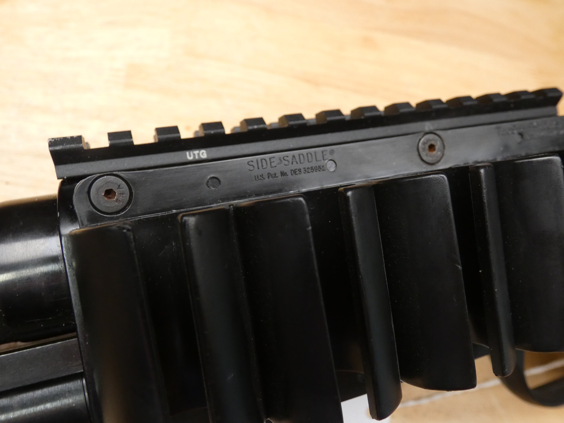 Mossberg 500 - 12 Gauge - 3in Shells - CYL - 12ga - Side Saddle - M4 Stock-img-34