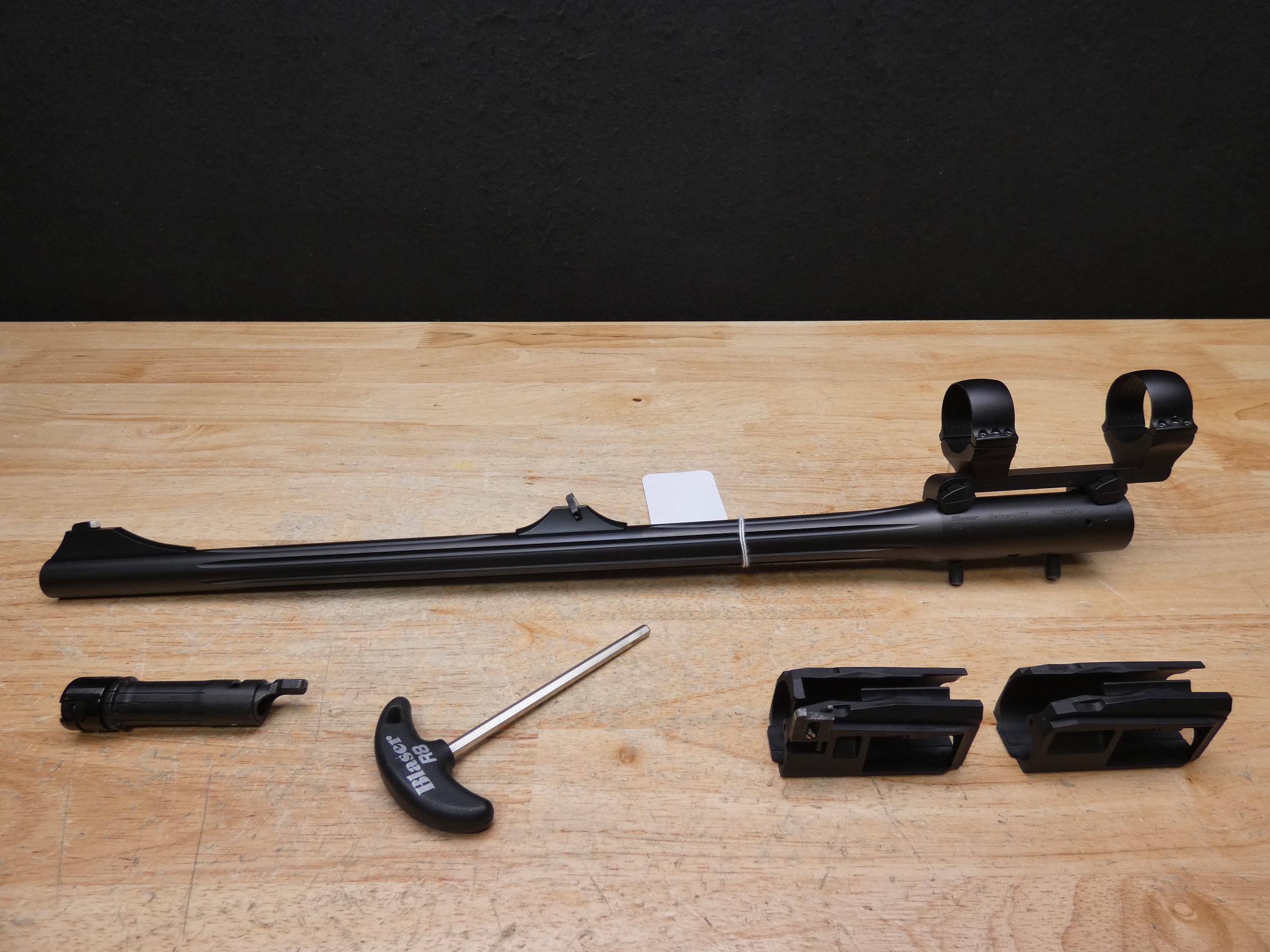 Blaser R8 Barrel - 6.5x55 - 6.5 Swede - Mag Adapter - Bolt - 34mm Rings - C-img-1