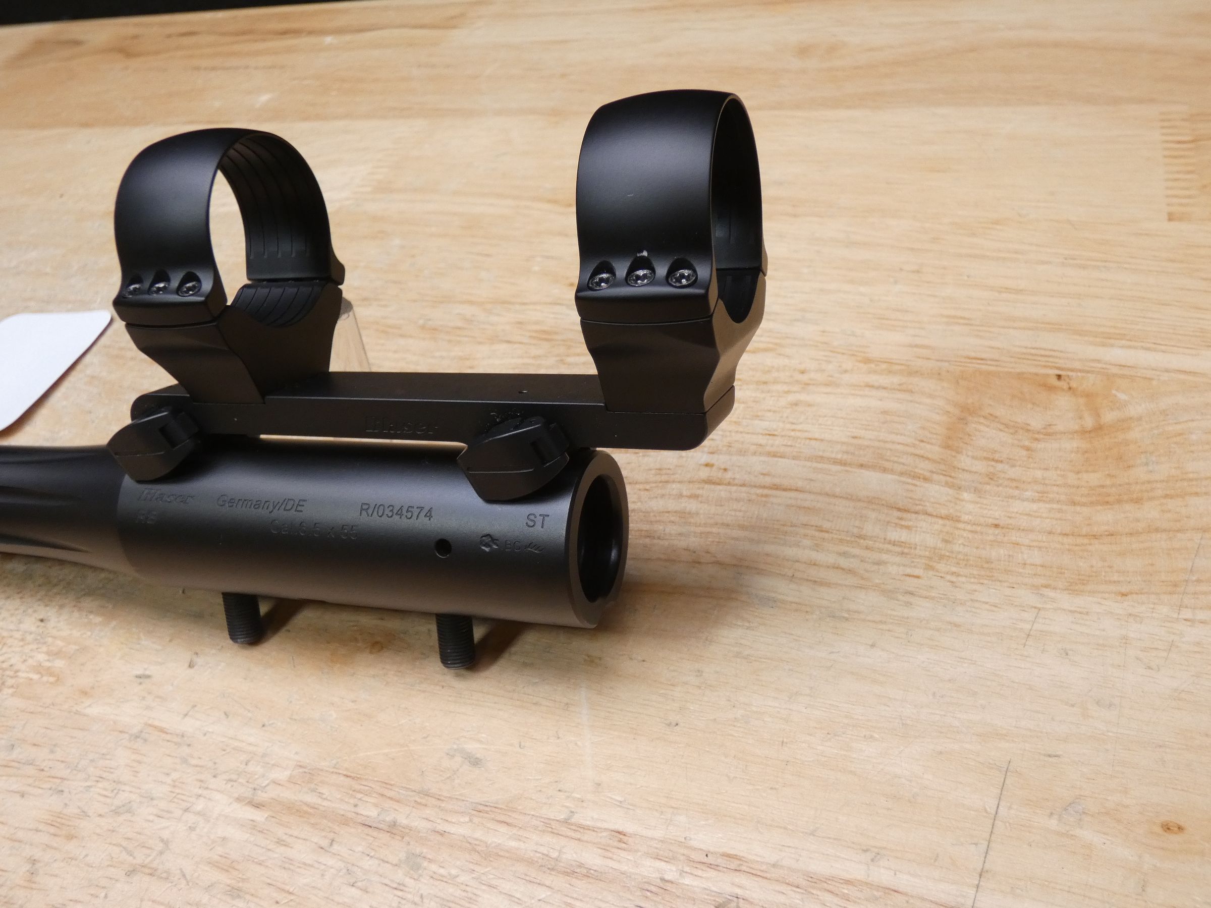 Blaser R8 Barrel - 6.5x55 - 6.5 Swede - Mag Adapter - Bolt - 34mm Rings - C-img-6